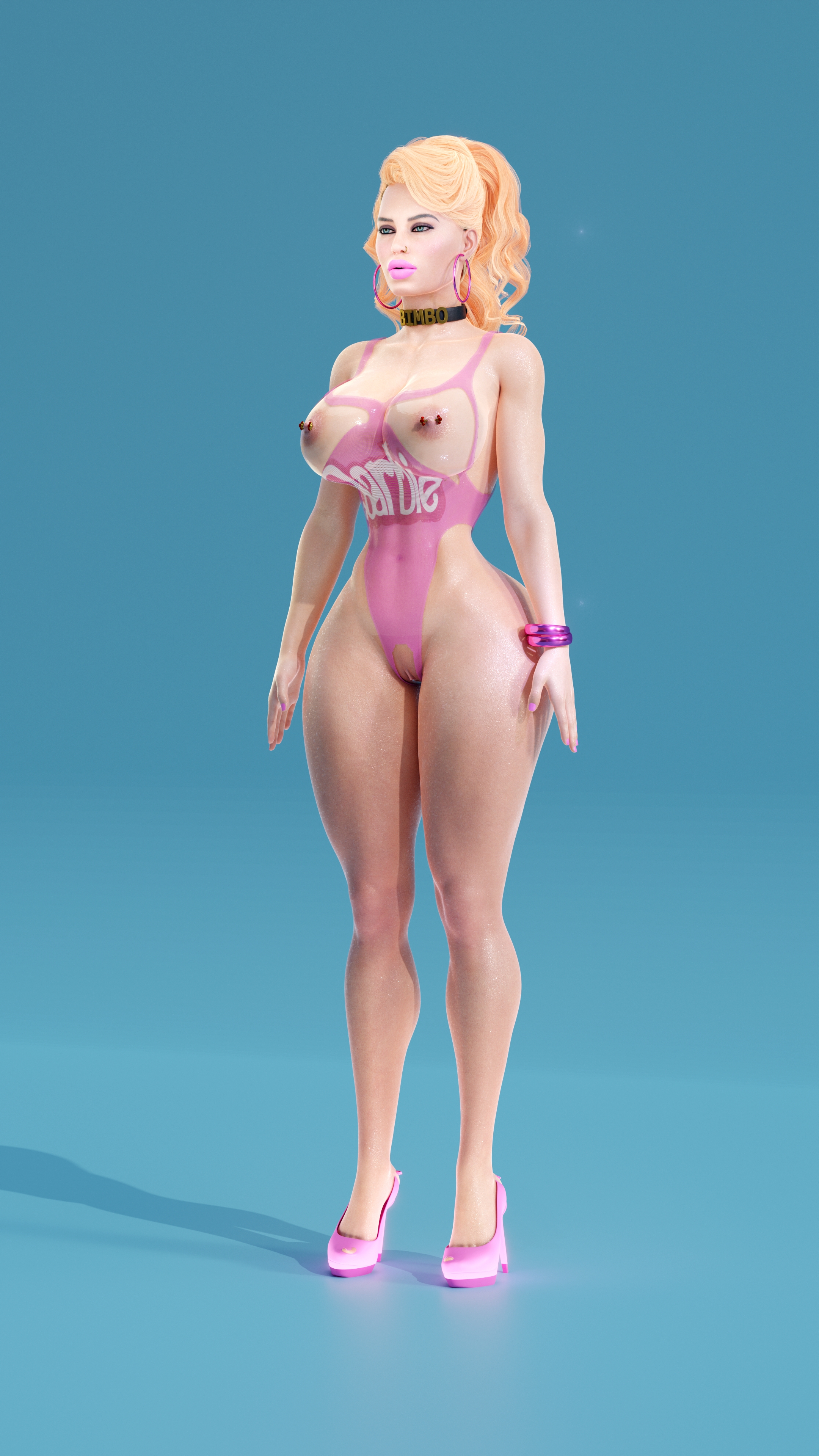 Bedroom Bombshell Barbie! Preorder now!  Bimbo Fake Tits Huge Boobs 2