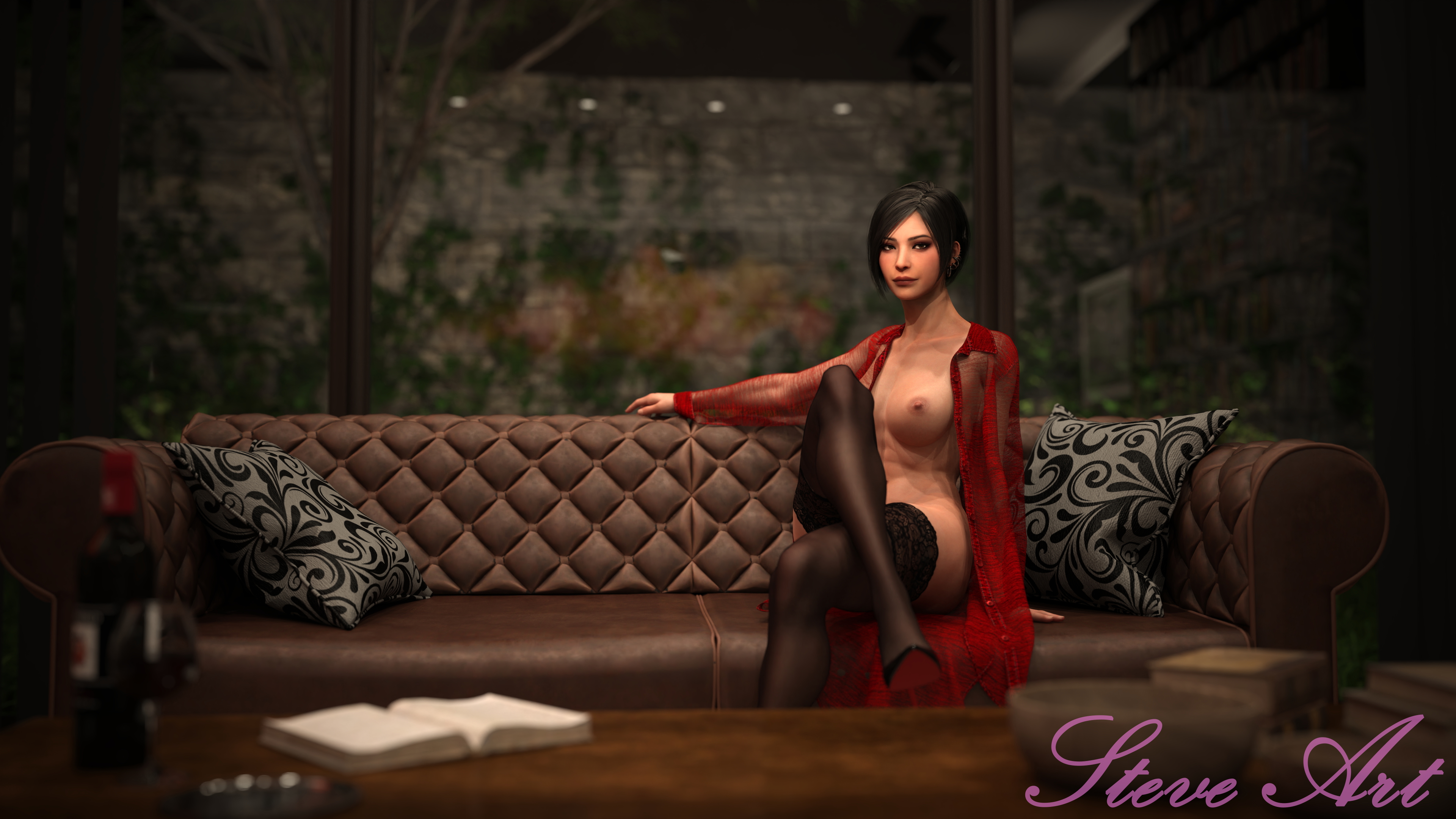 NSFWFanArt_ Ada Wong 002 Ada Wong Resident Evil Big Tits
