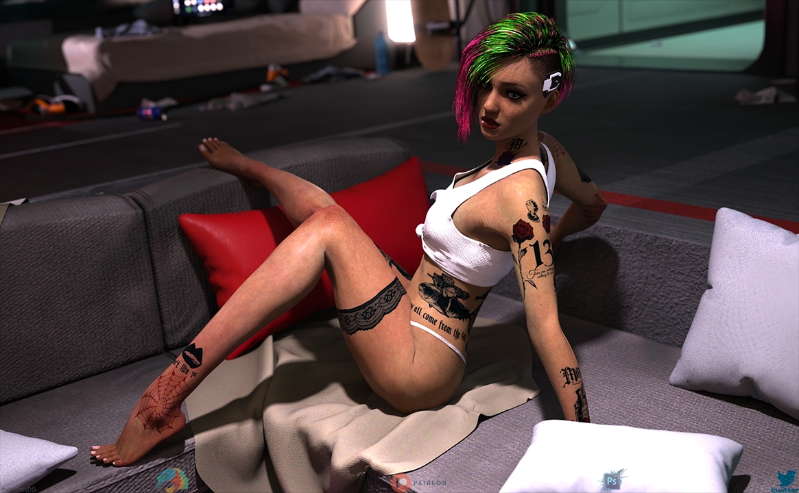 tomySTYLEs Judy - Hack Judy Alvarez Cyberpunk2077 Solo 3