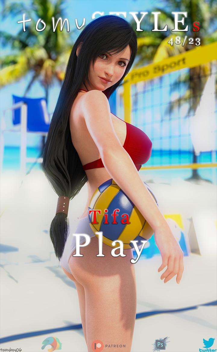 tomySTYLEs Tifa - Play Tifa Solo Sexy