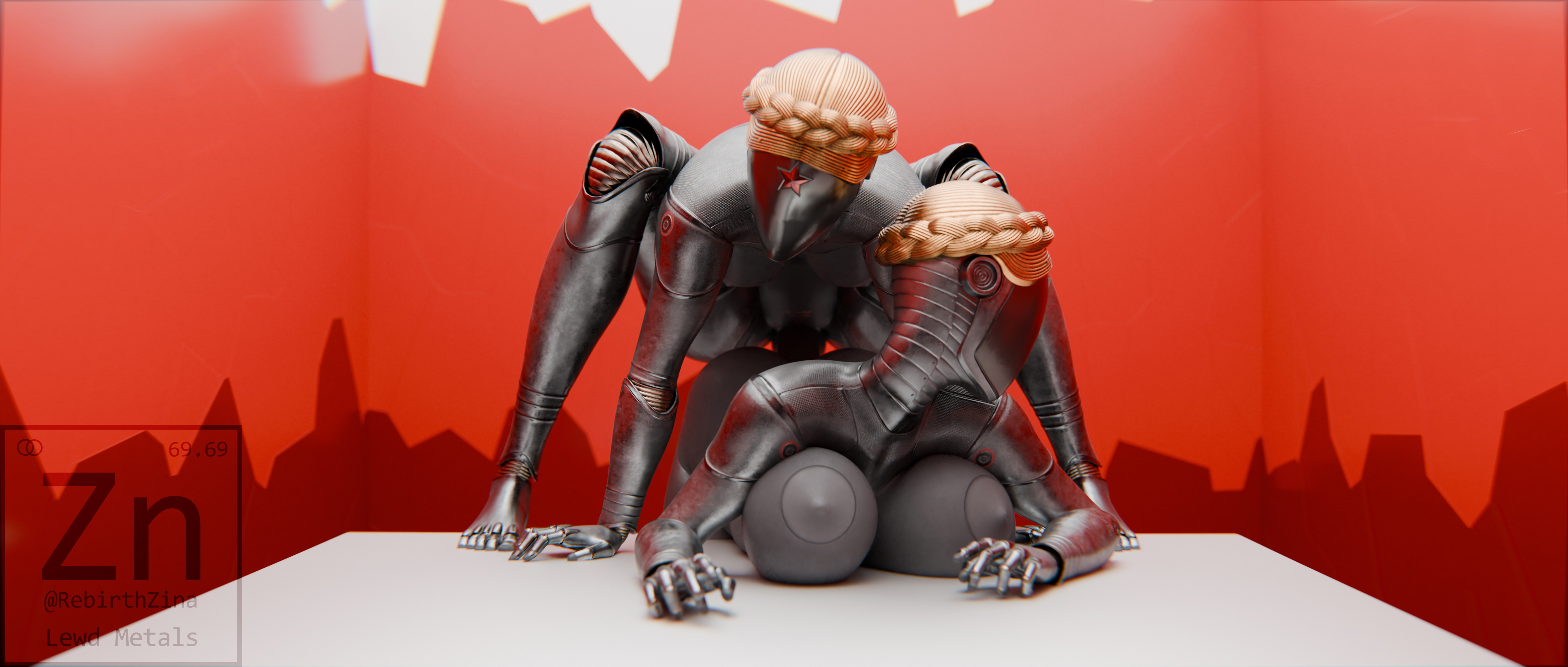Experiment 249 The Twins (atomic Heart) Atomic Heart Futanari Anal Creampie 3