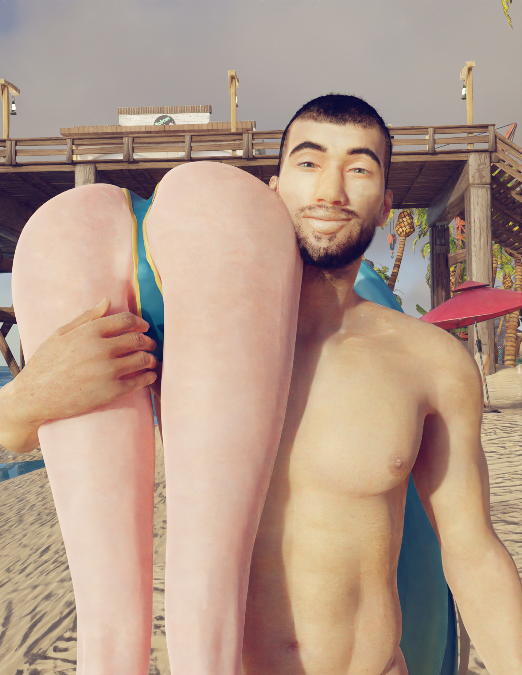 When you add a good support after a game Sona League Of Legends Beach Bikini