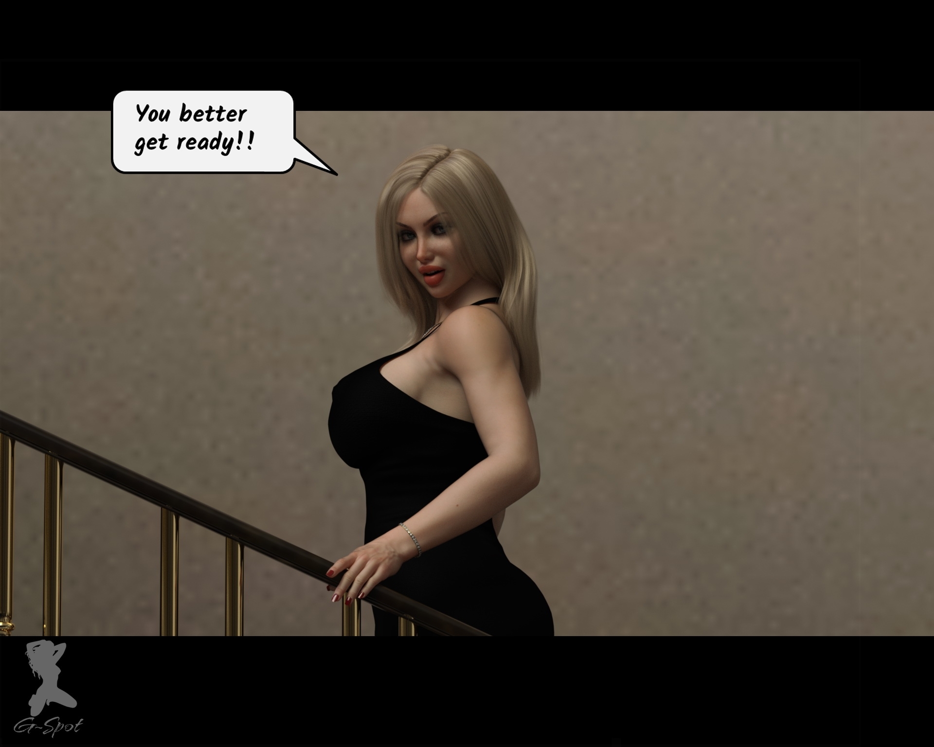 The Butler: Ft. Lucy Builder Lucy Comic Blonde Sexy Sexy Blonde Big Tits Cumshot 8