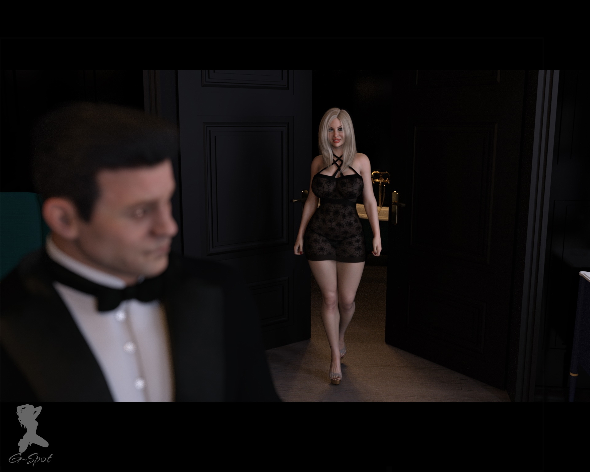 The Butler: Ft. Lucy Builder Lucy Comic Blonde Sexy Sexy Blonde Big Tits Cumshot 18