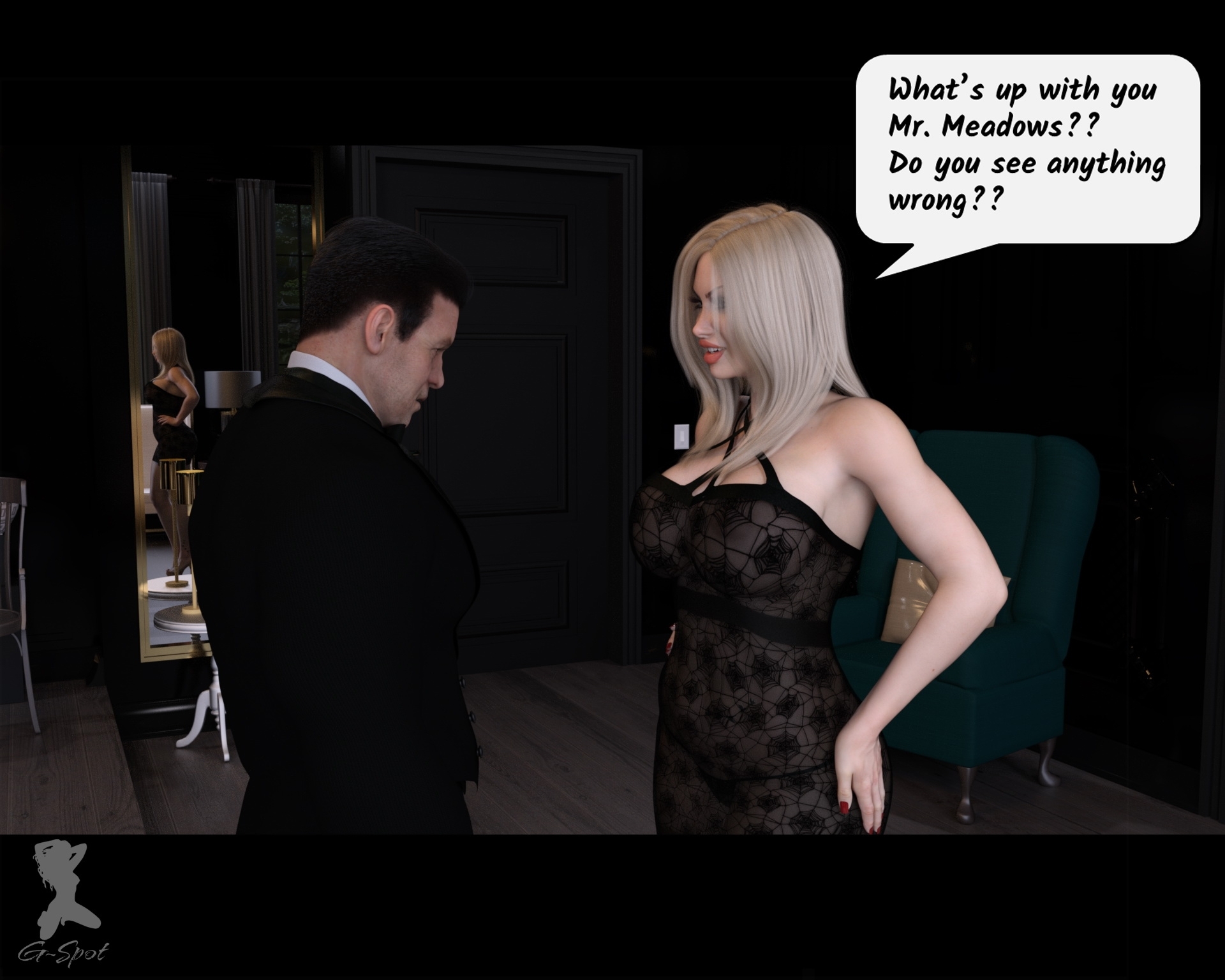 The Butler: Ft. Lucy Builder Lucy Comic Blonde Sexy Sexy Blonde Big Tits Cumshot 21