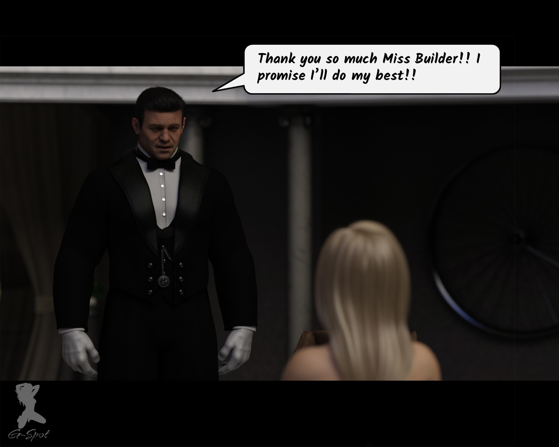 The Butler: Ft. Lucy Builder Lucy Sexy Blonde Big Tits Cumshot 5
