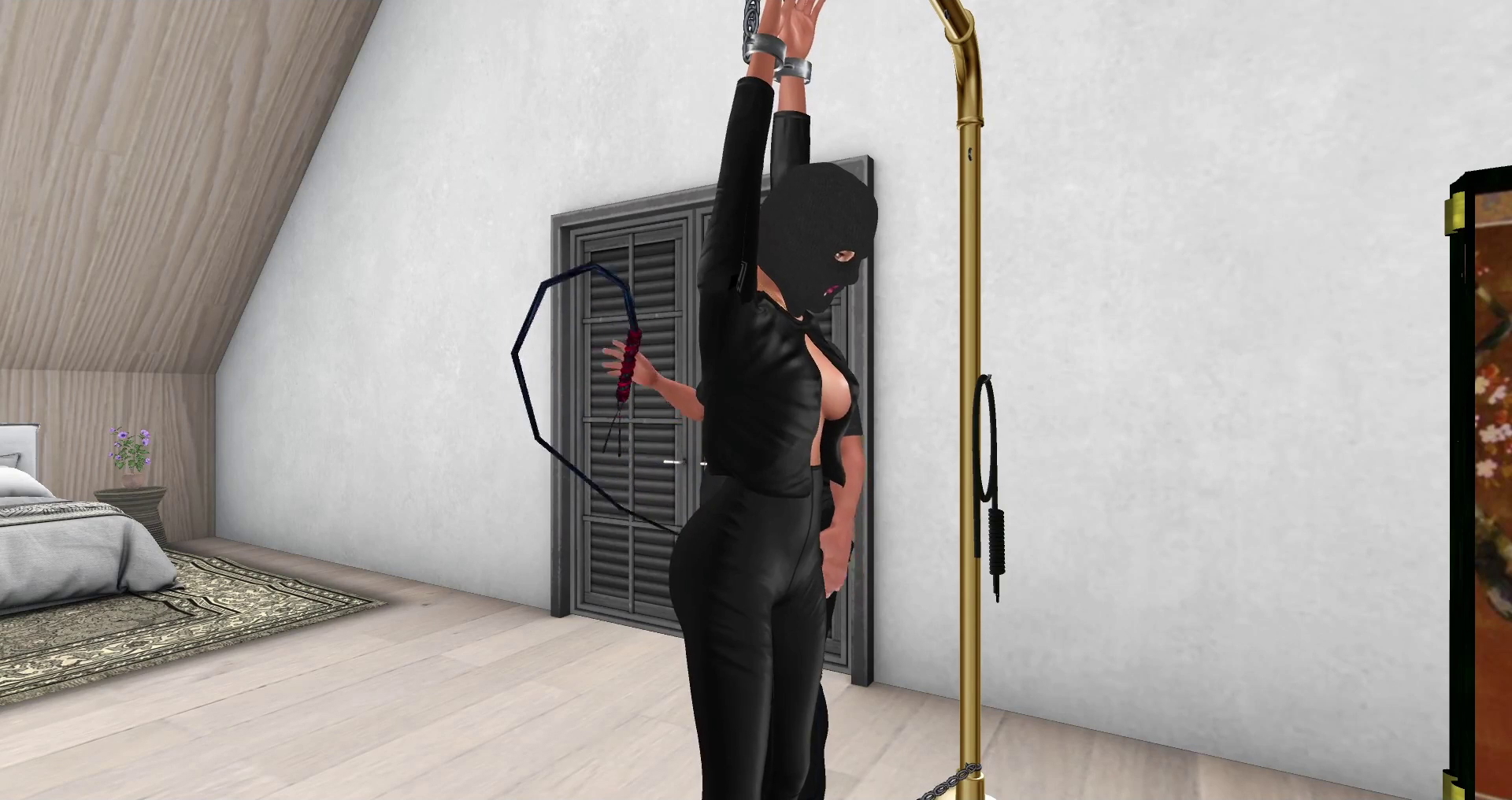 A female thief became a nymphomaniac