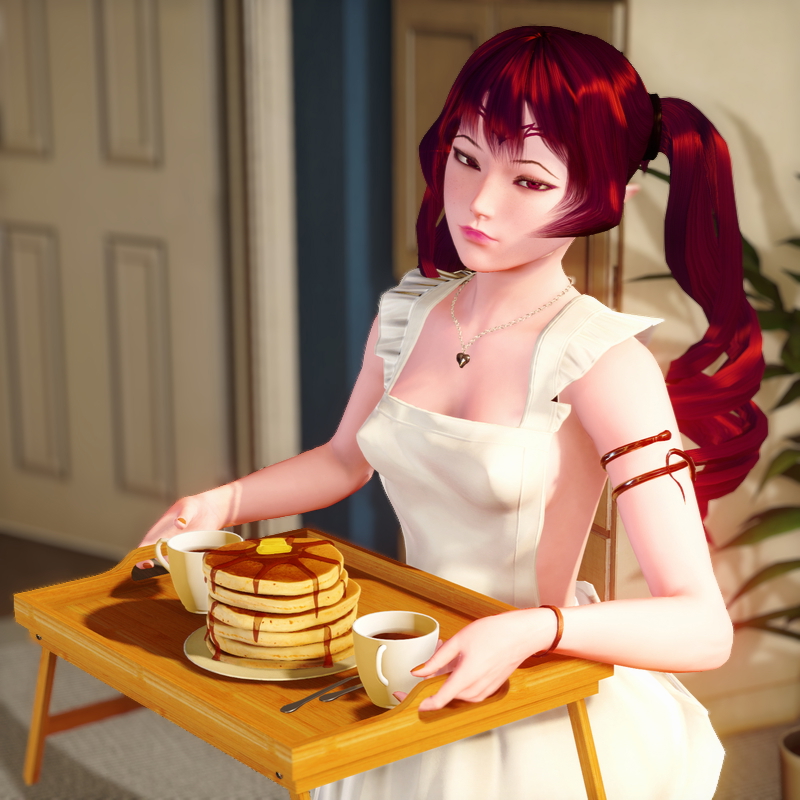Succubus brought you breakfast in bed