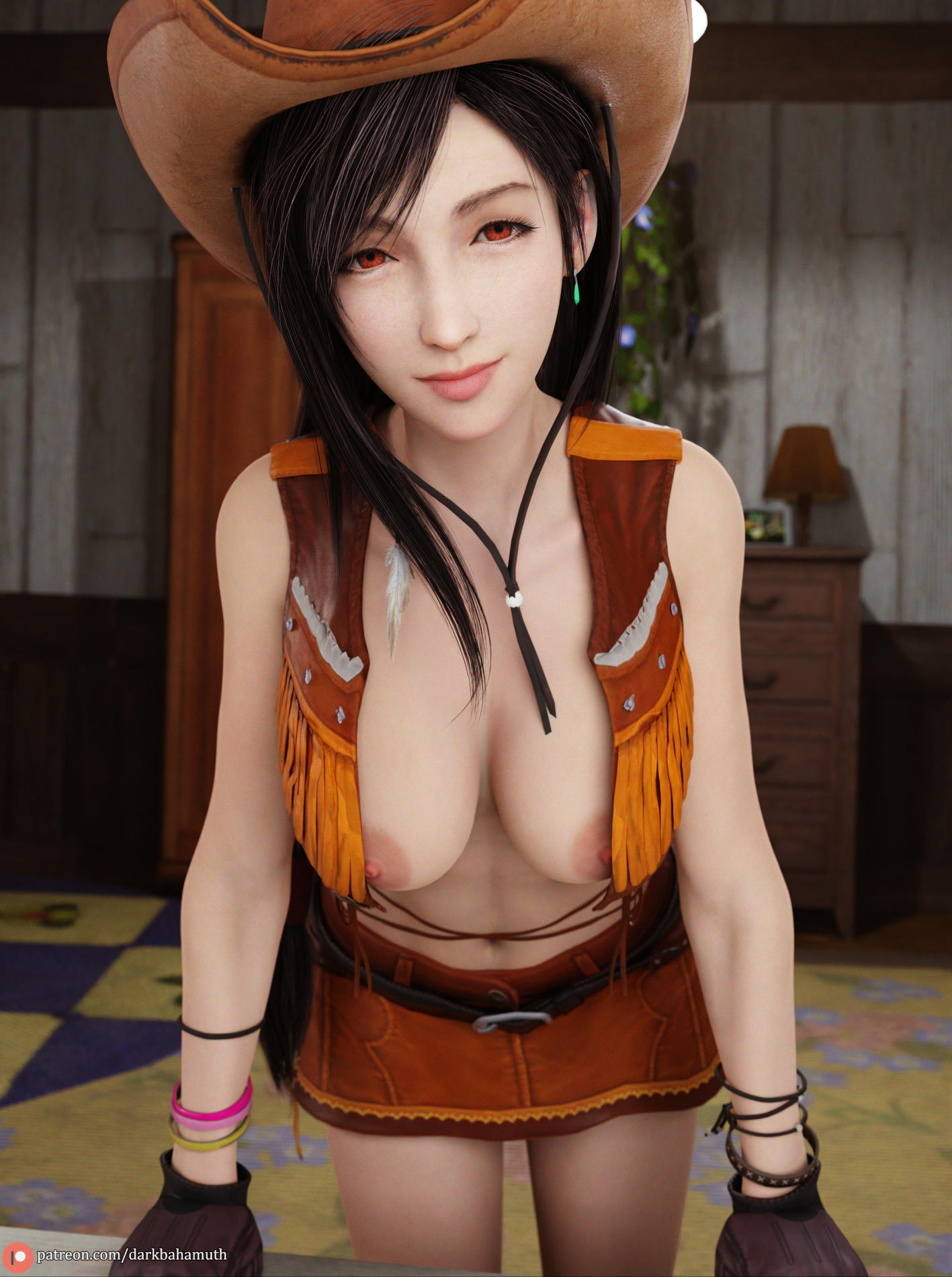 Tifa wants you. Tifa Lockhart Final Fantasy Final Fantasy 7 Remake 