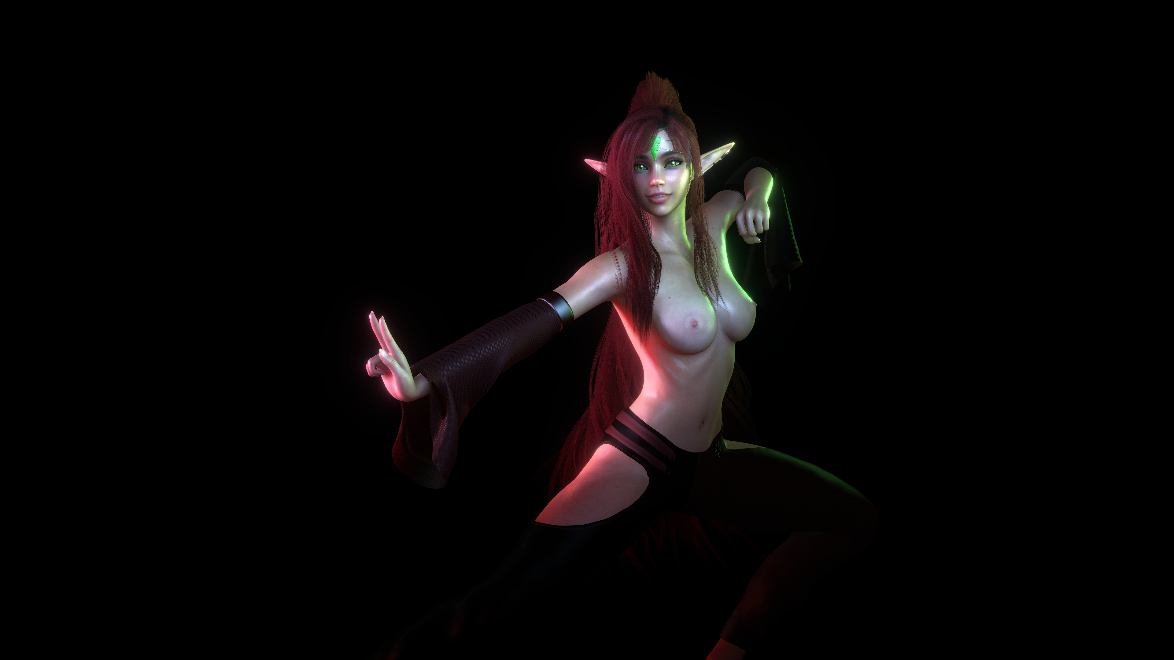 Community Contributions - December   Futanari Boobs Big boobs Fully Naked Naked 3d Porn 3d Girl
