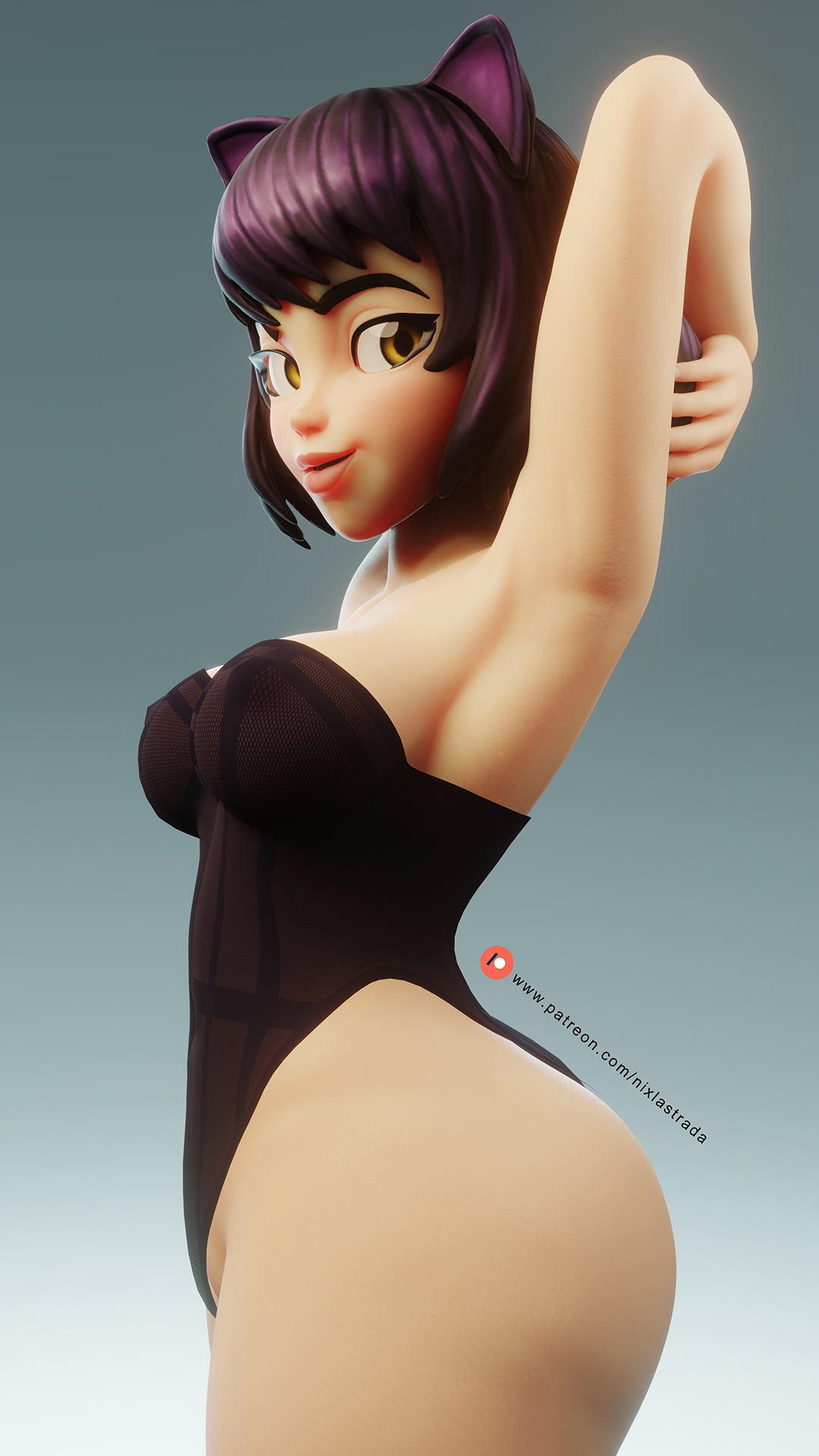 Blake Belladonna posing
