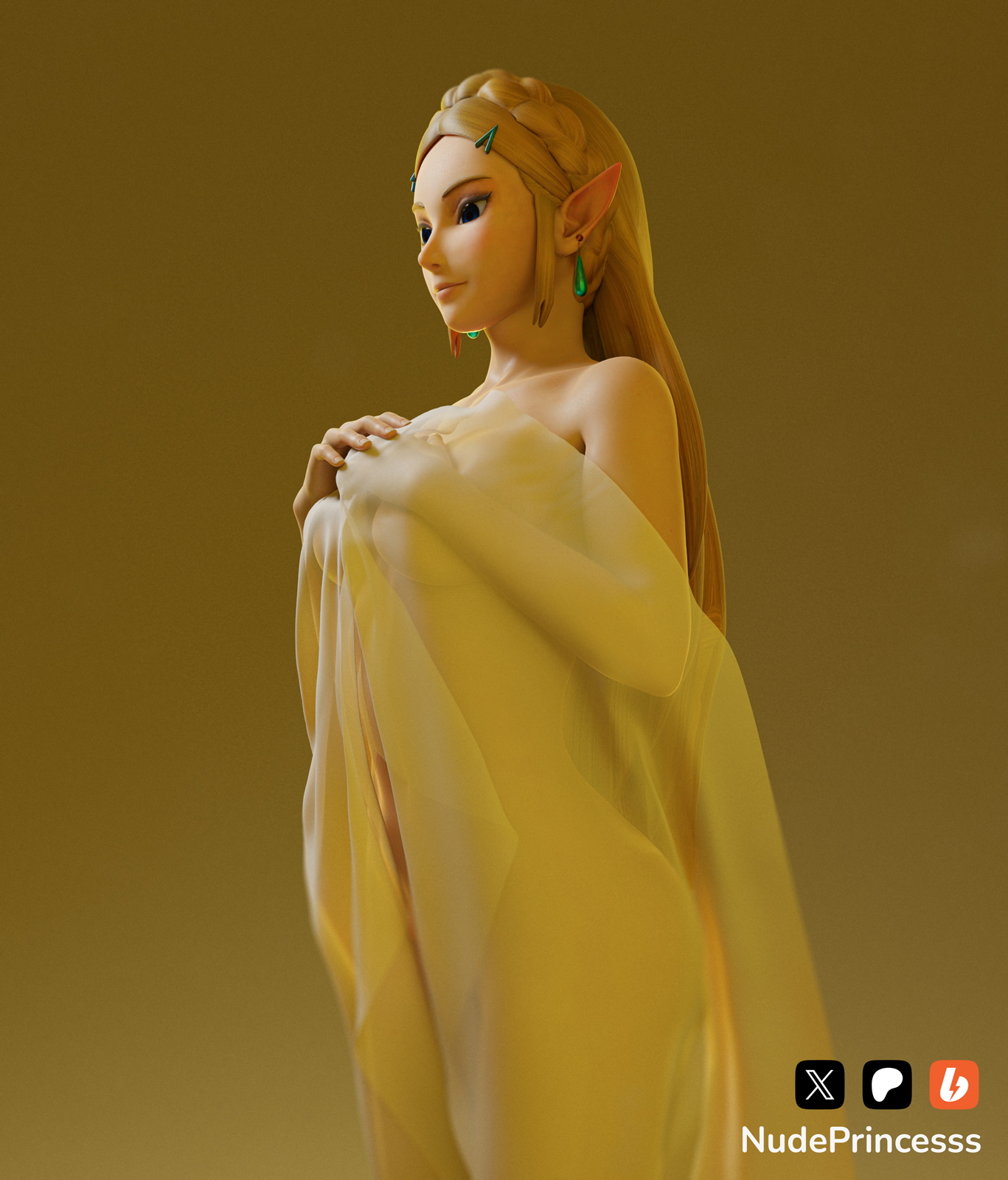 Princess Zelda Sunrise Legend Of Zelda Zelda The Legend Of Zelda Princess Zelda 3d Porn Solo Teen Clothed/nude Standing Earrings Ass Boobs Long Hair Erotic Blond Hair Blue Eyes Elf Smile