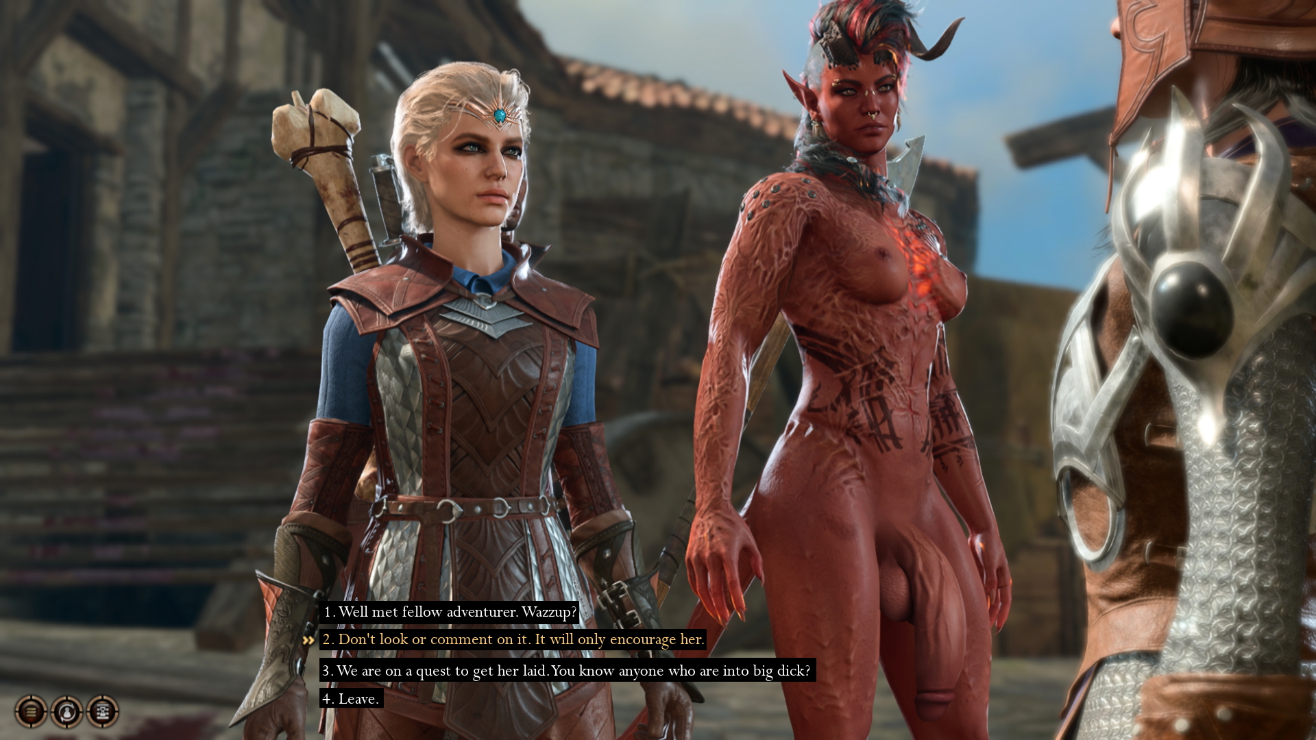 Another quest  Futanari Monster Cock Funny Game Breasts Fantasy