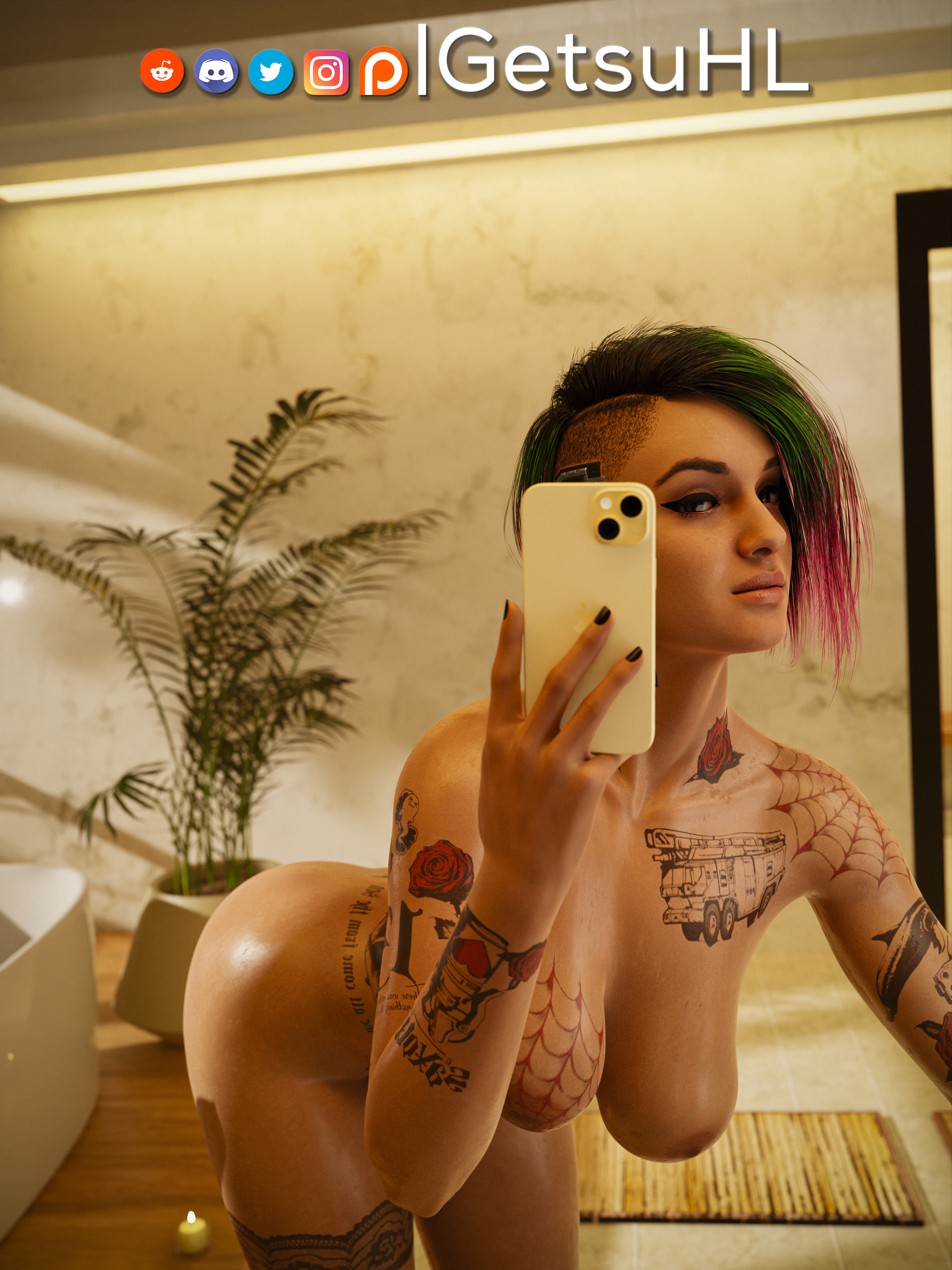 Judy selfie Judy Alvarez Cyberpunk2077 Selfie Big Tits
