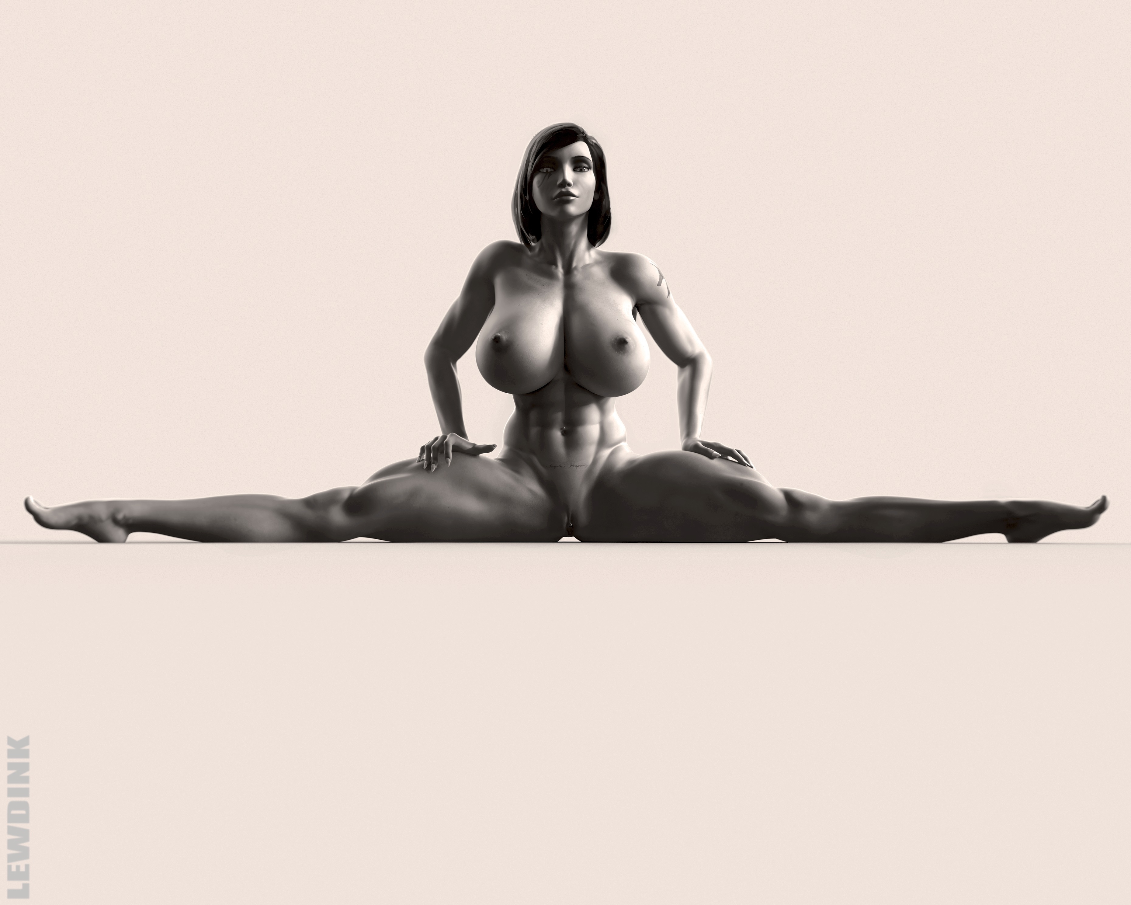 Pharah - Spready to the God Pharah Pharah (overwatch) Overwatch Spread Legs Abs Muscles Musclegirl Musclewoman Toned Female Fit Fitness Flexible Big Breasts Brunette Bimbo Looking At Viewer Smirking Tattoo Tattoos Face Tattoo Piercing Huge Boobs Huge Tits Big Tits Big boobs Big Ass Thicc Thick Thighs Long Legs 2