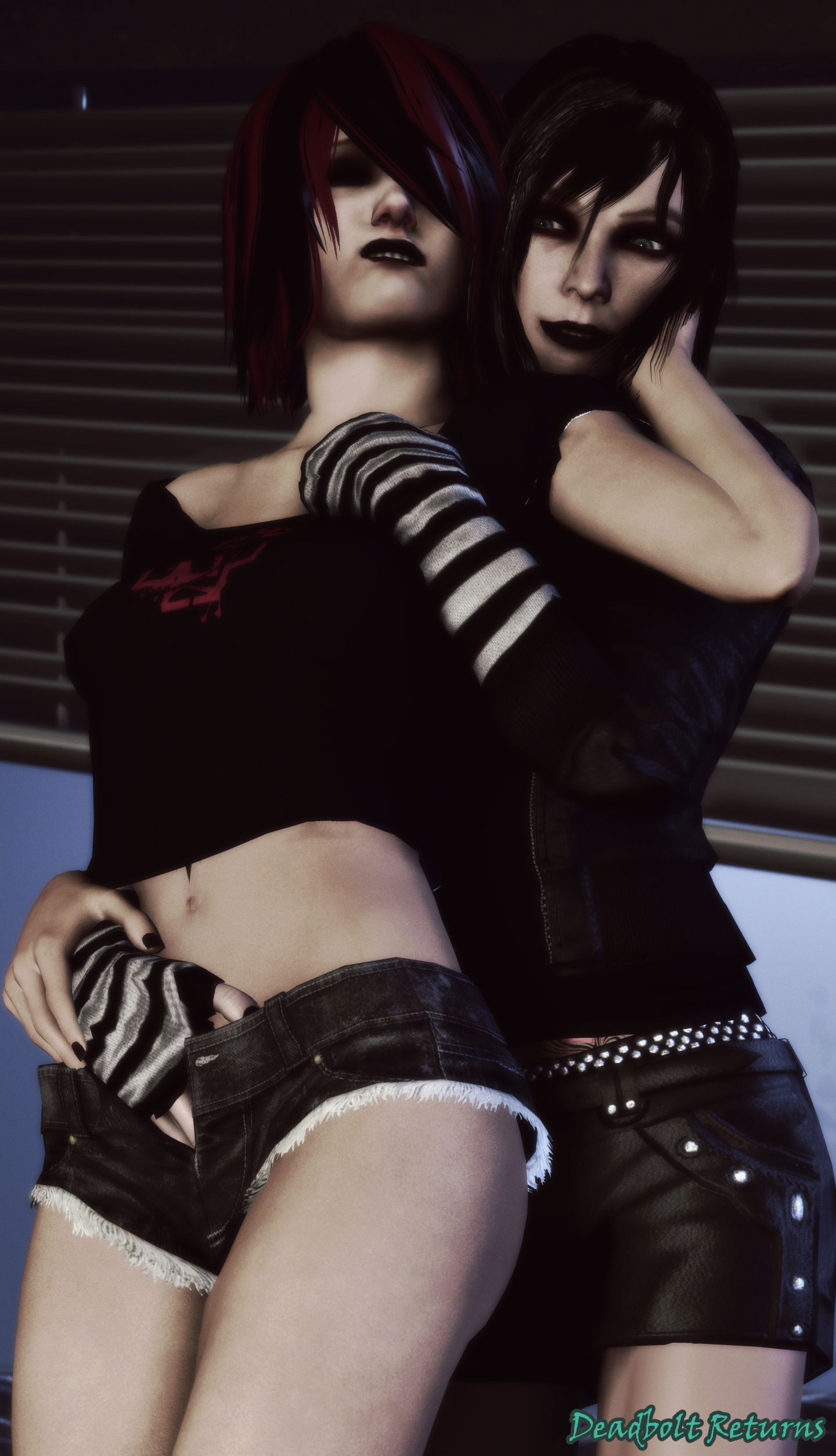 Chloe Glidewell and Annie Grene Enjoy Each Other Chloe Glidewell Annie Grene Original Sextape In Hell Original Character Original Series Lesbian Lesbians Lesbian Sex Lesbian Couple Sfm Source Filmmaker 3d Porn 3