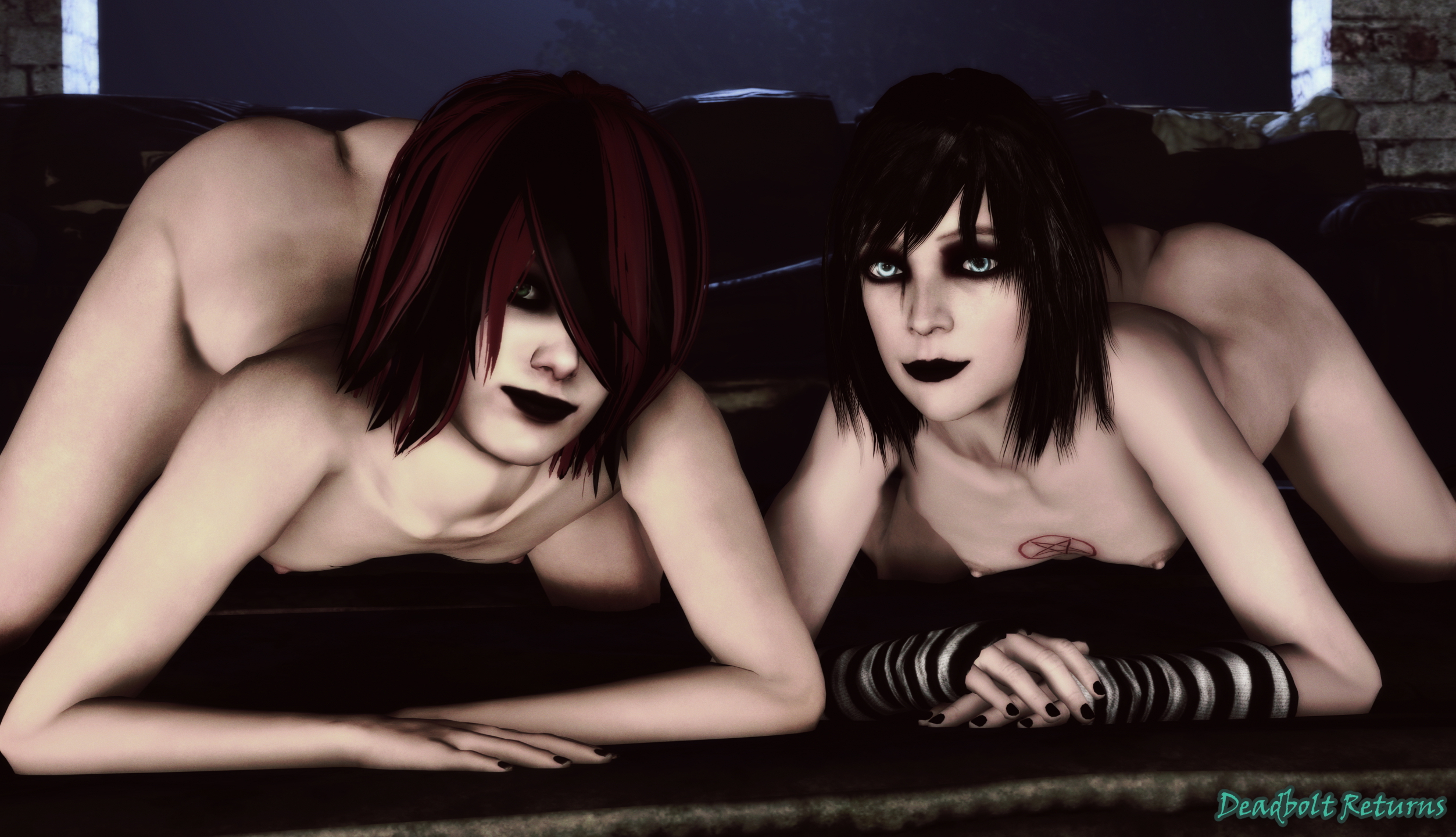 Chloe Glidewell and Annie Grene Enjoy Each Other Chloe Glidewell Annie Grene Original Sextape In Hell Original Character Original Series Lesbian Lesbians Lesbian Sex Lesbian Couple Sfm Source Filmmaker 3d Porn 5