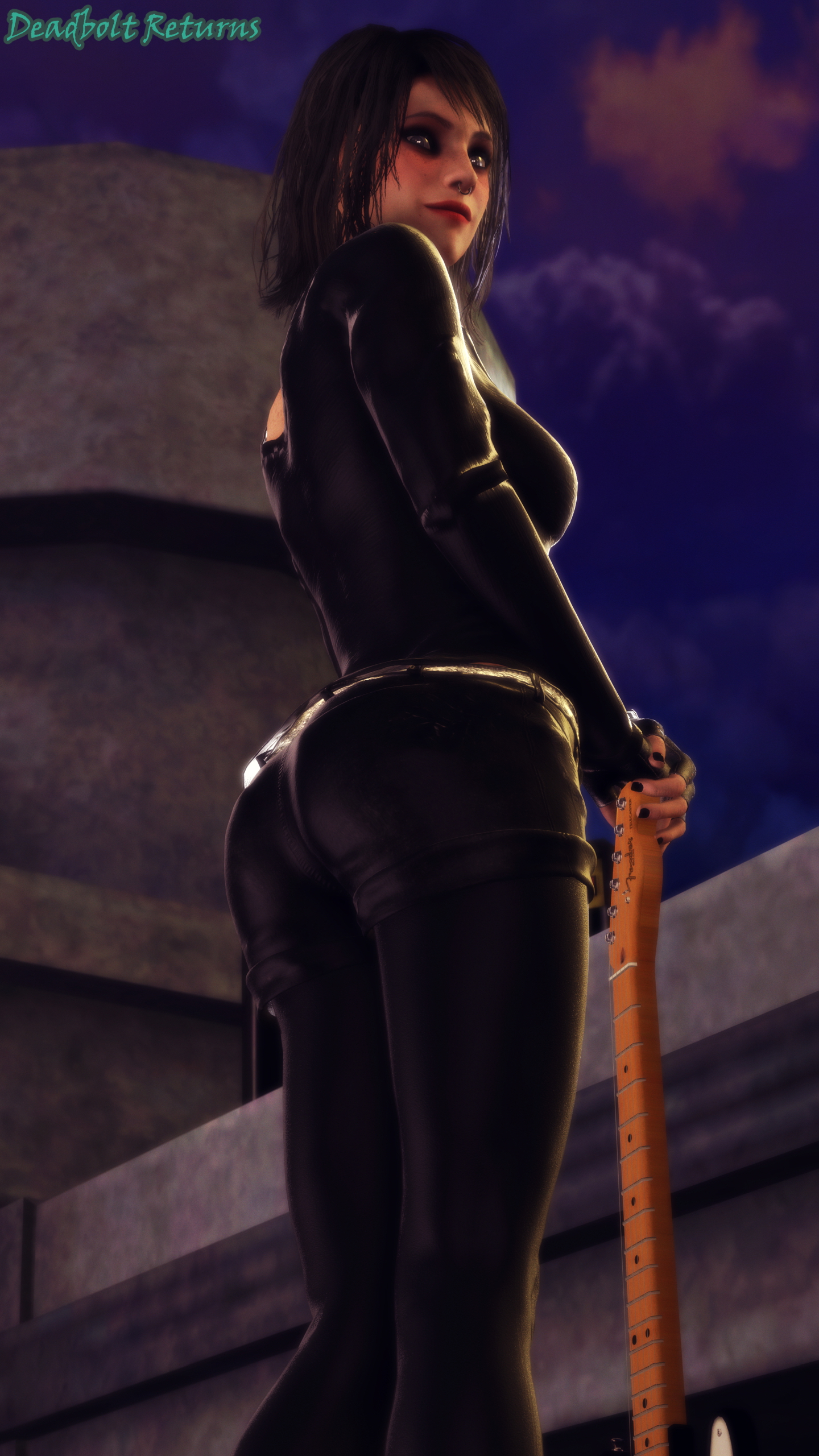 Heather Morrison Guitar Photoshoot Remake + Short Story Heather Morrison Sextape In Hell Rule 34 Rule34 Sfm Source Filmmaker 3d Girl 3dnsfw Big Tittied Goth Girlfriend 3