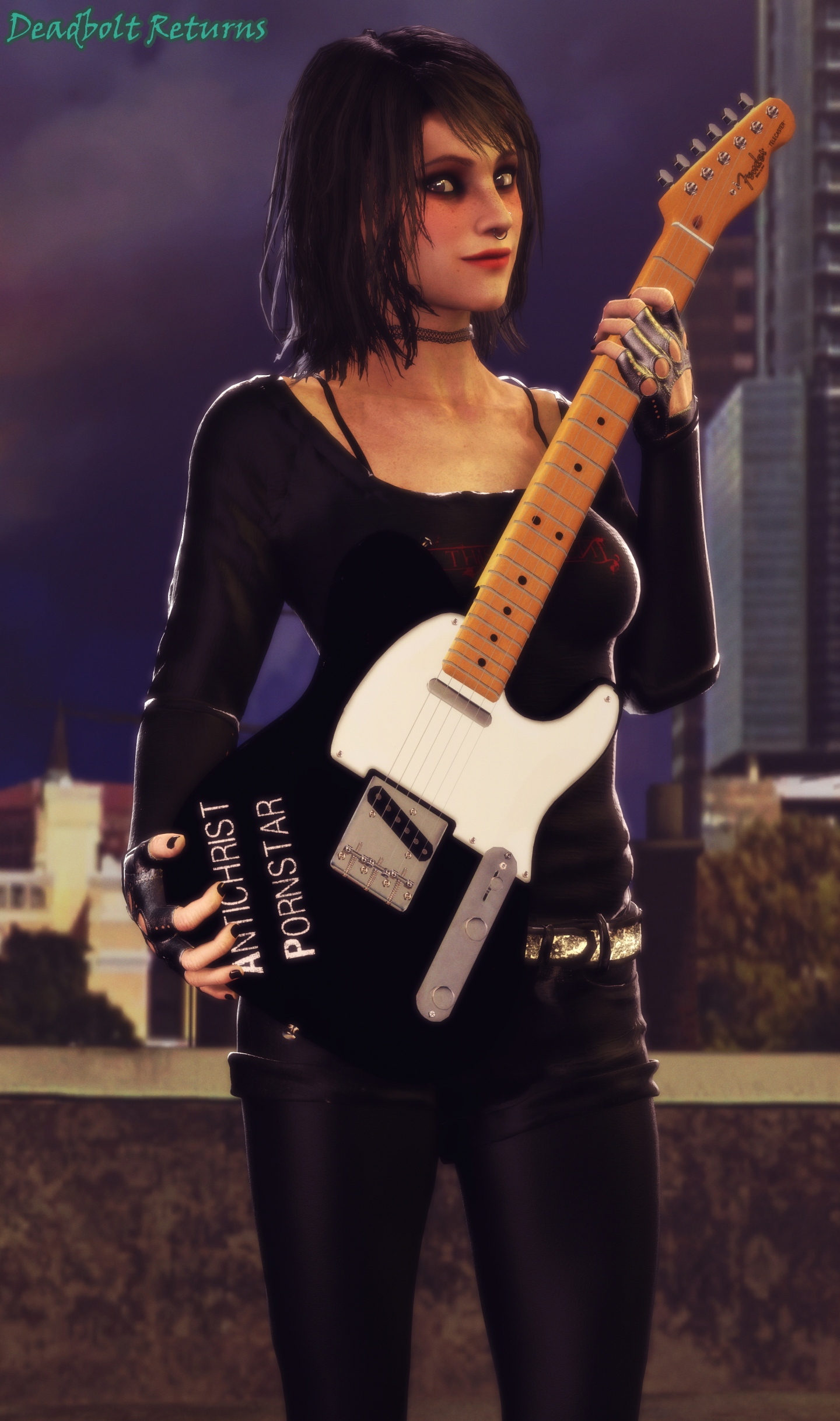 Heather Morrison Guitar Photoshoot Remake + Short Story Heather Morrison Sextape In Hell Rule 34 Rule34 Sfm Source Filmmaker 3d Girl 3dnsfw Big Tittied Goth Girlfriend 4