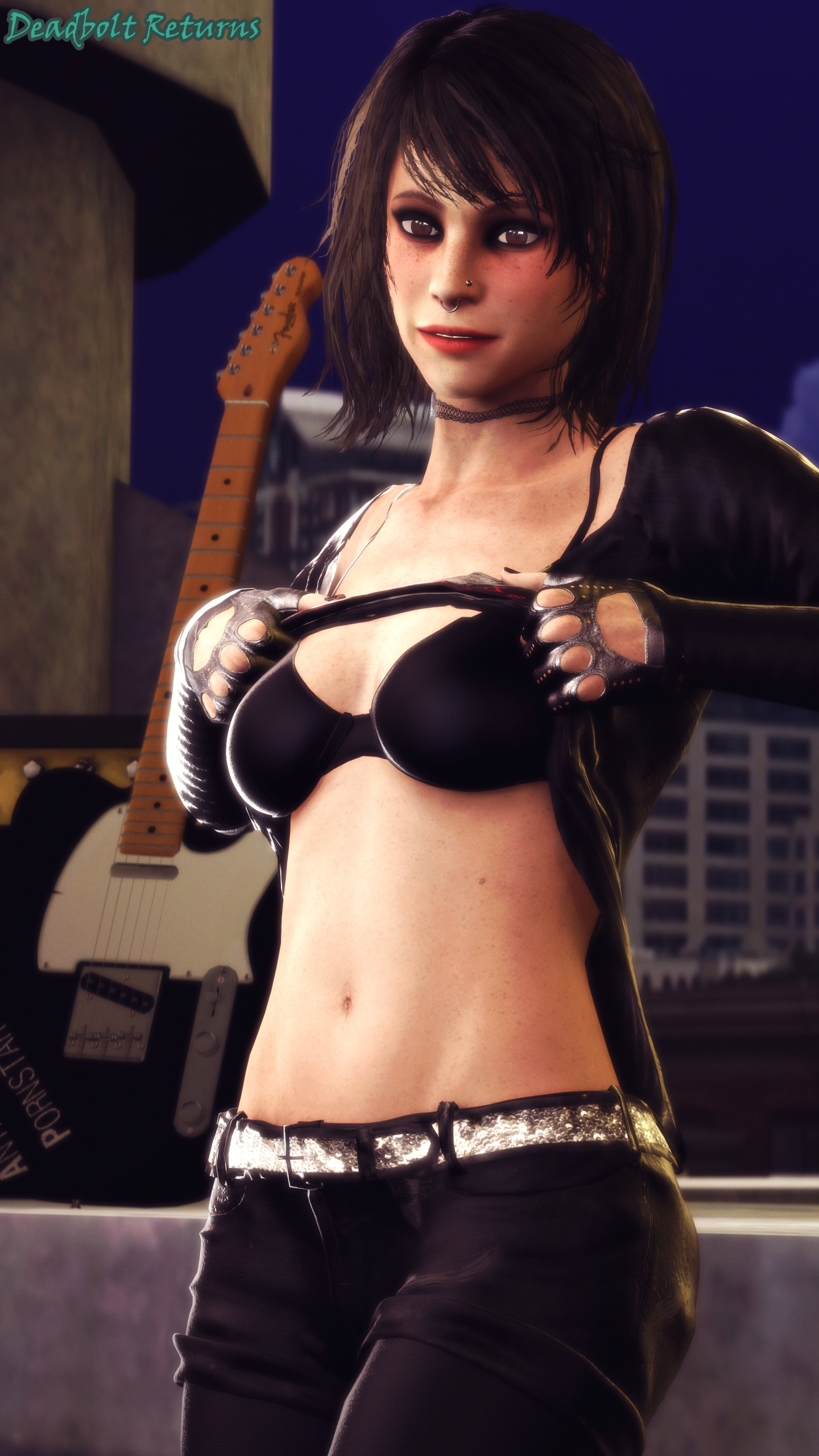 Heather Morrison Guitar Photoshoot Remake + Short Story Heather Morrison Sextape In Hell Rule 34 Rule34 Sfm Source Filmmaker 3d Girl 3dnsfw Big Tittied Goth Girlfriend 6