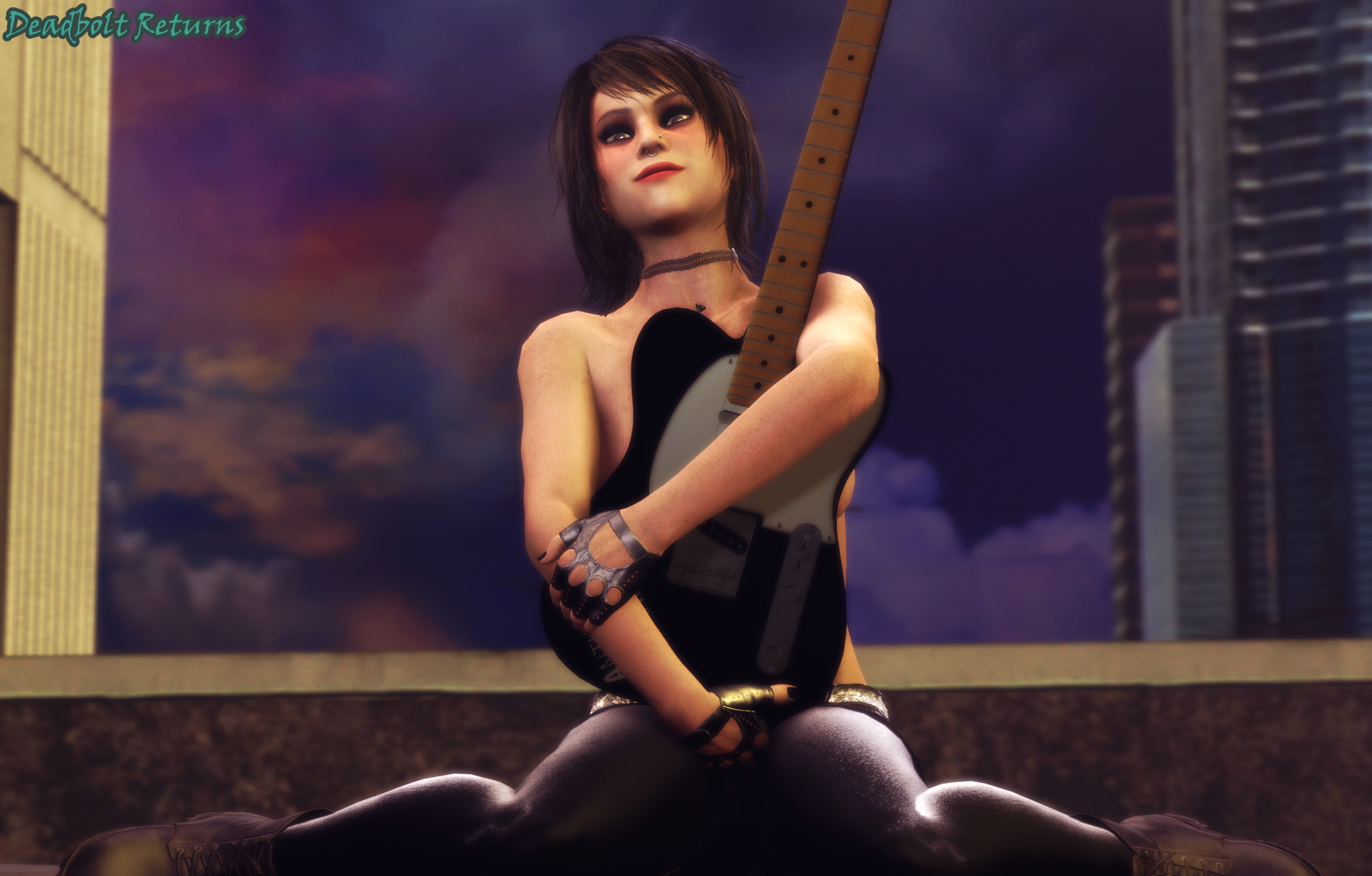 Heather Morrison Guitar Photoshoot Remake + Short Story Heather Morrison Sextape In Hell Rule 34 Rule34 Sfm Source Filmmaker 3d Girl 3dnsfw Big Tittied Goth Girlfriend 7