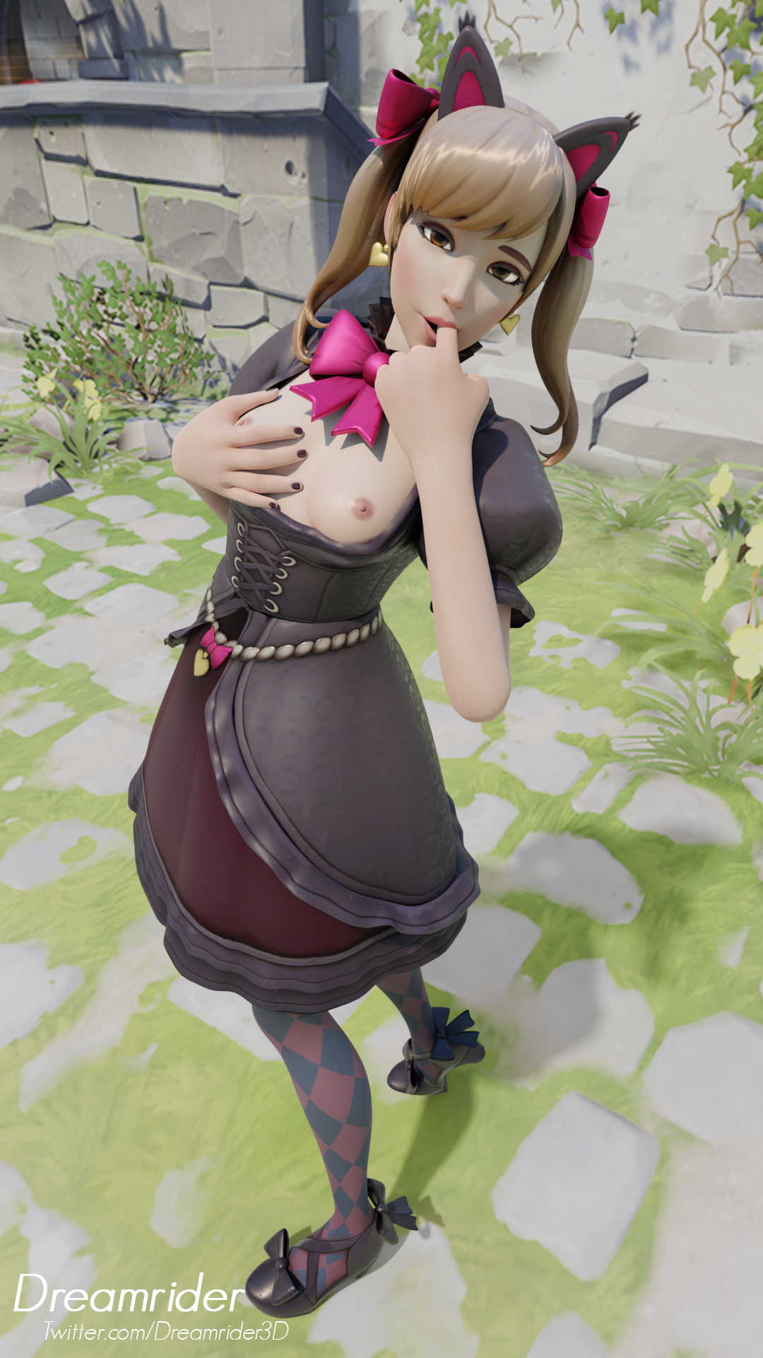 D.va costume Dva (overwatch) Overwatch 3d Porn Pose Costume Sucking Small Boobs Teen