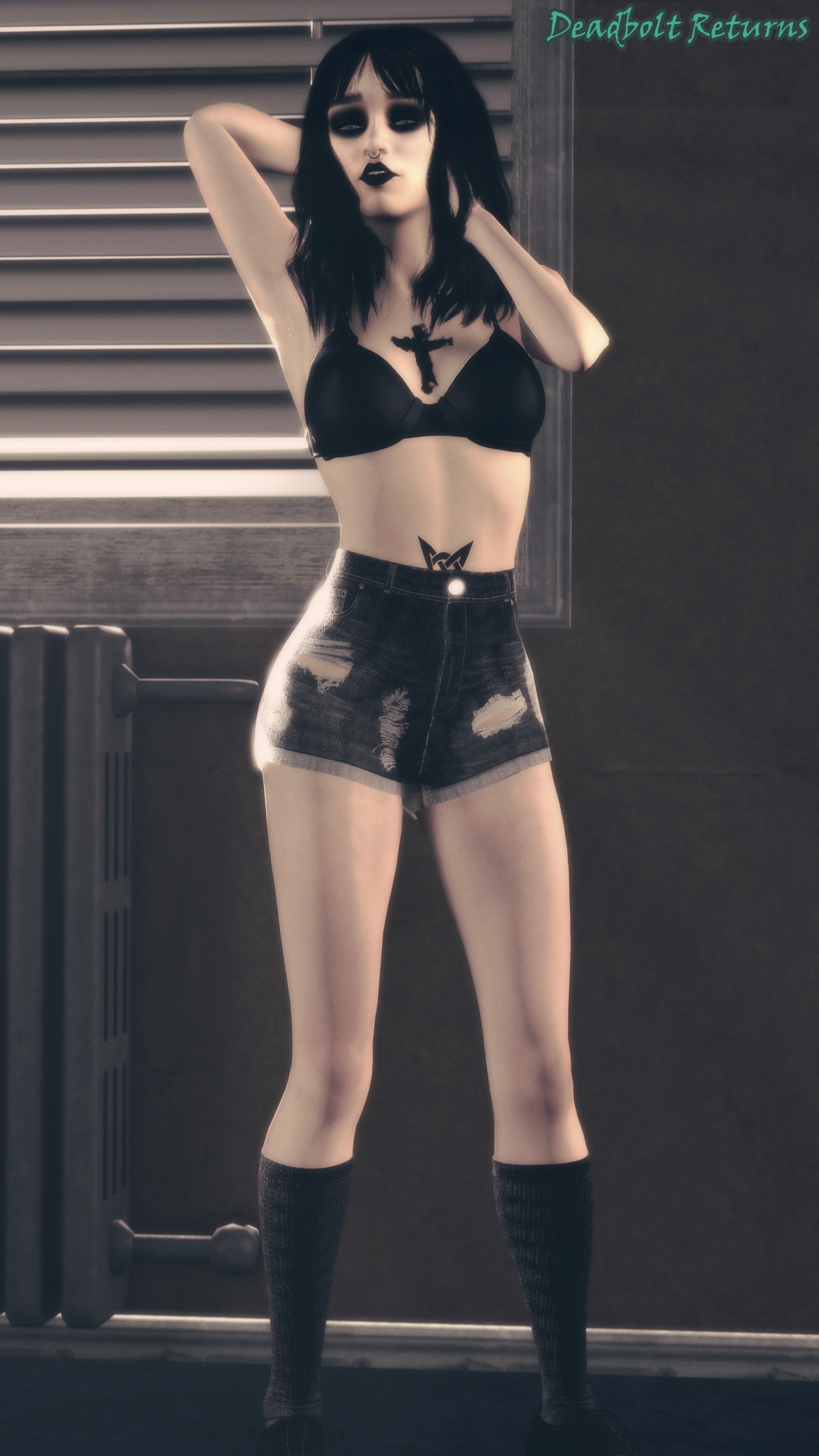 Introducing Jessie Deville  Sfm Source Filmmaker 3d Porn 3dnsfw Sextape In Hell Big Tittied Goth Girlfriend 4