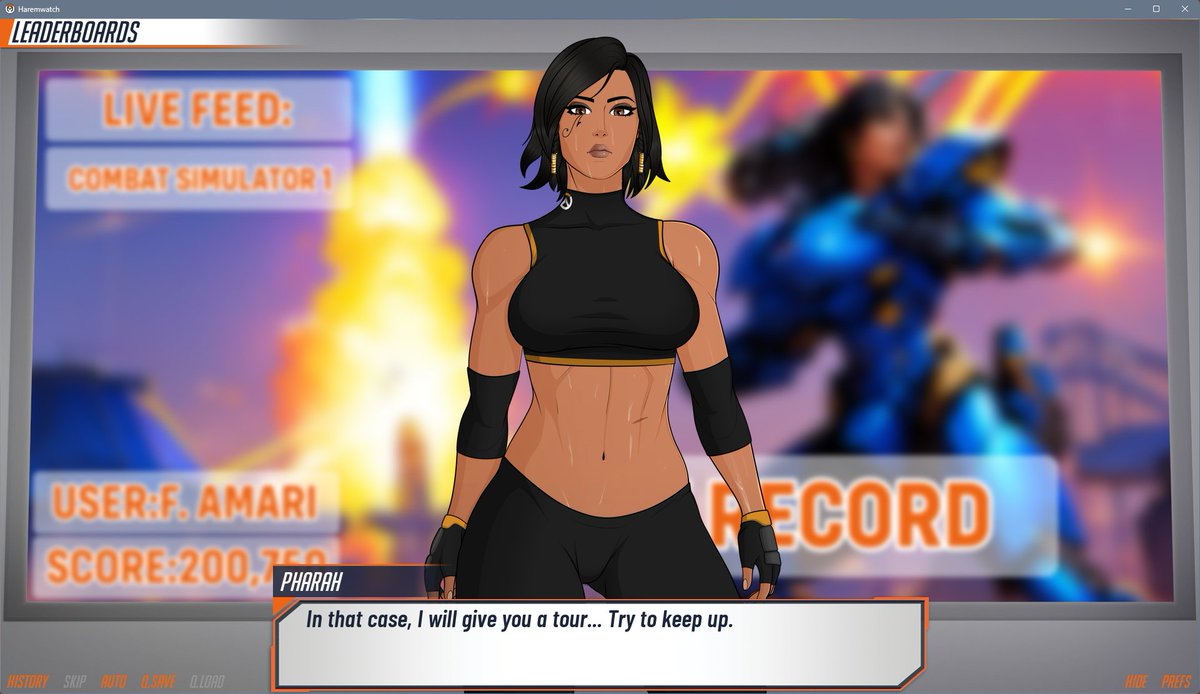 Free dating sim with exploration.  