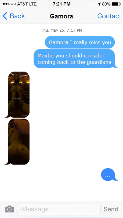 Ravaging isn t bad for Gamora. Gamora Nsfw