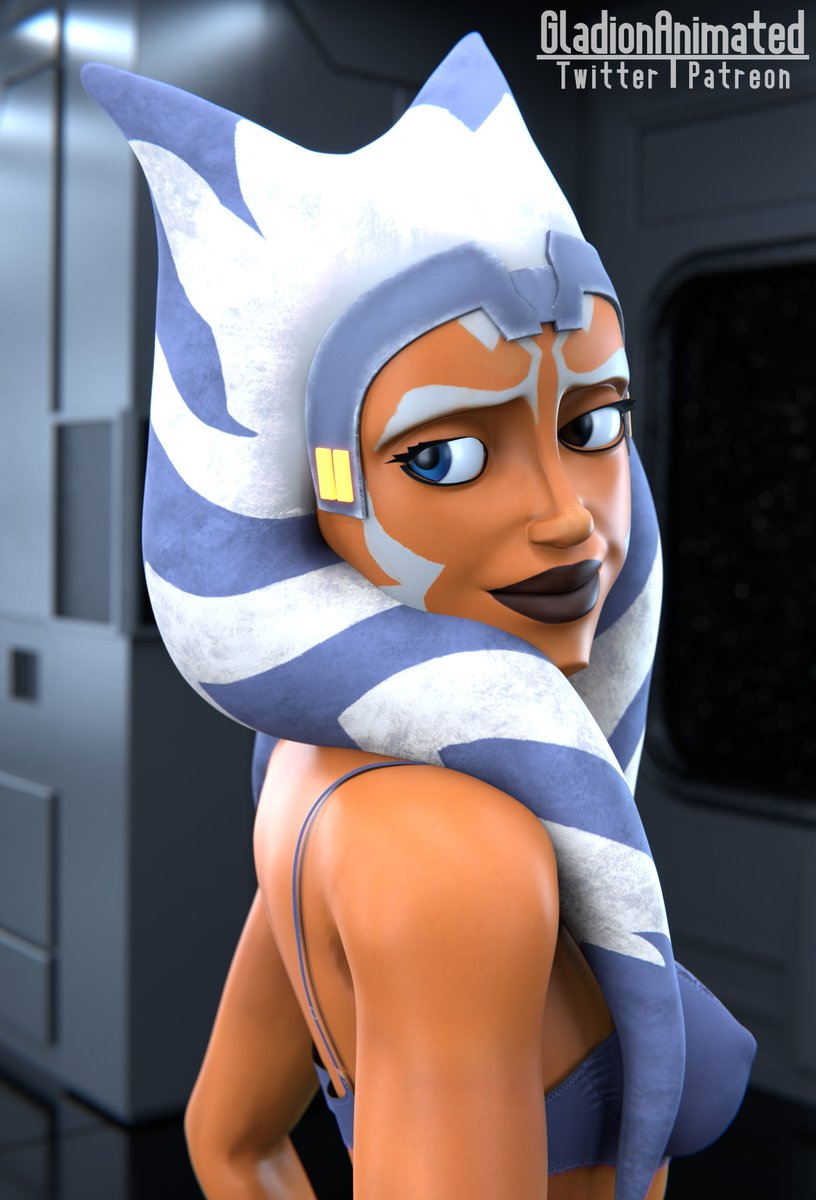 Orange buttcheeks in Star Wars. Orange Starwars Model Patreon Nsfw