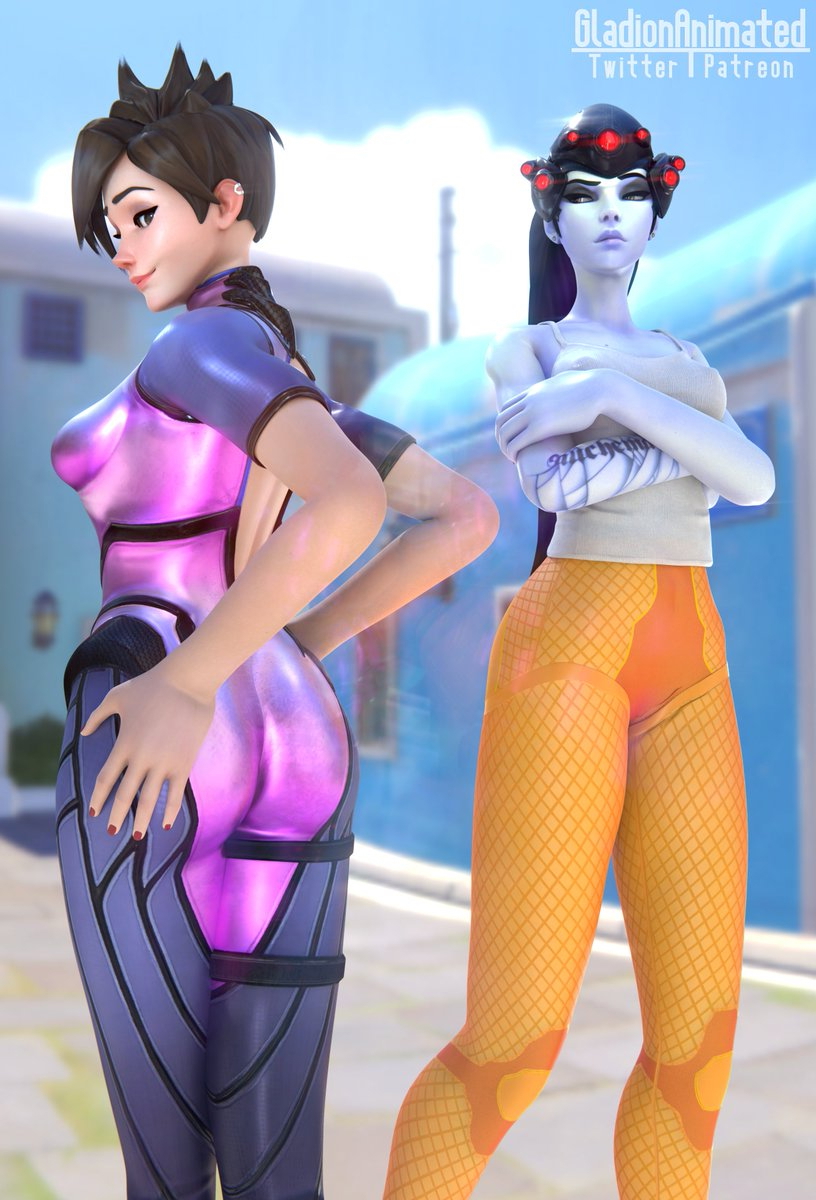 Overwatch characters swap clothes  jealousy.  