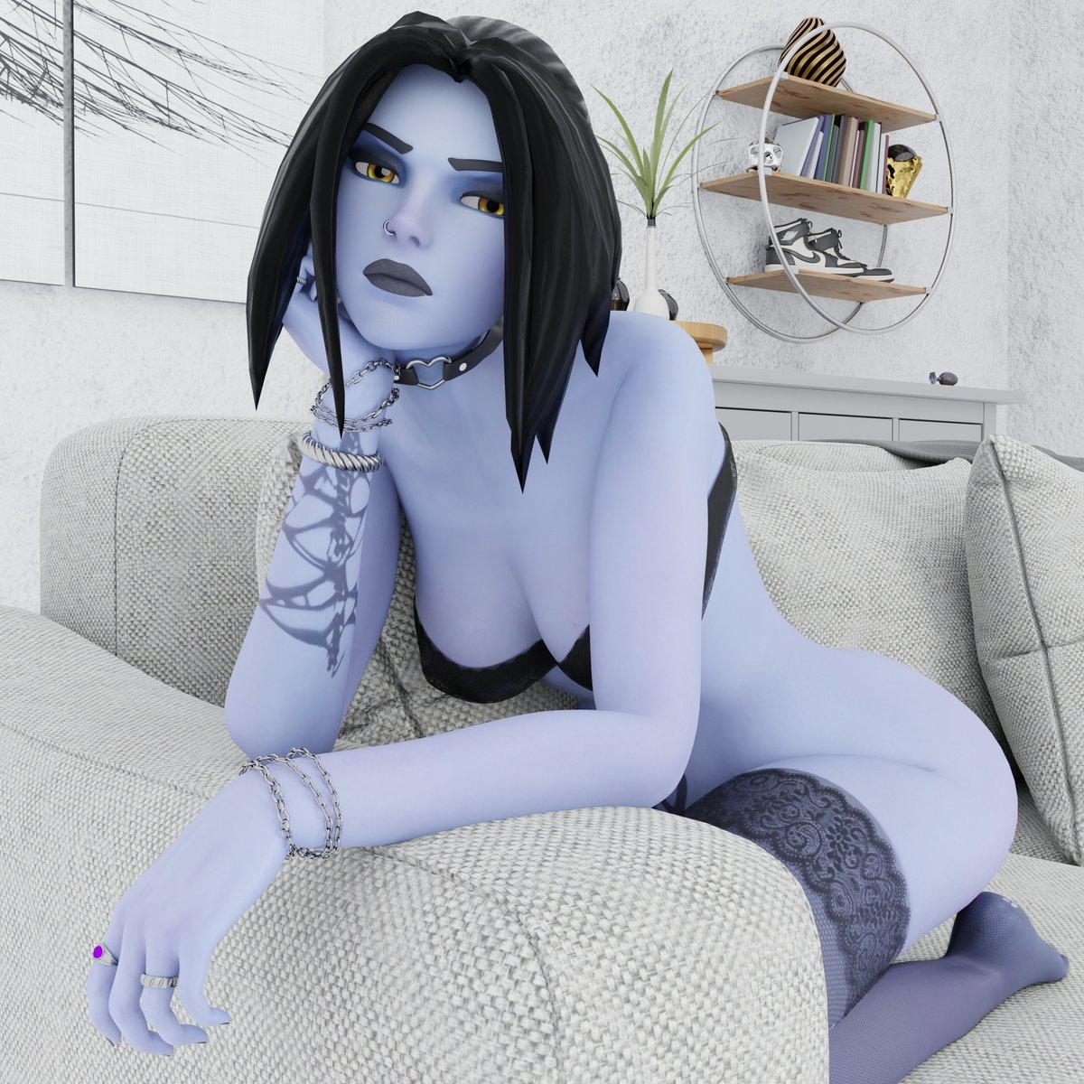 Casual Widow on Sunday. Widow Overwatch Model Patreon Nsfw