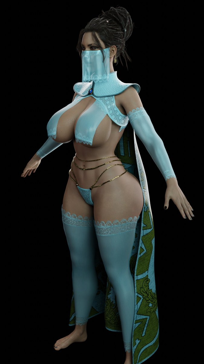 Outfit fitted on Panam  content creation. Panam Outfit