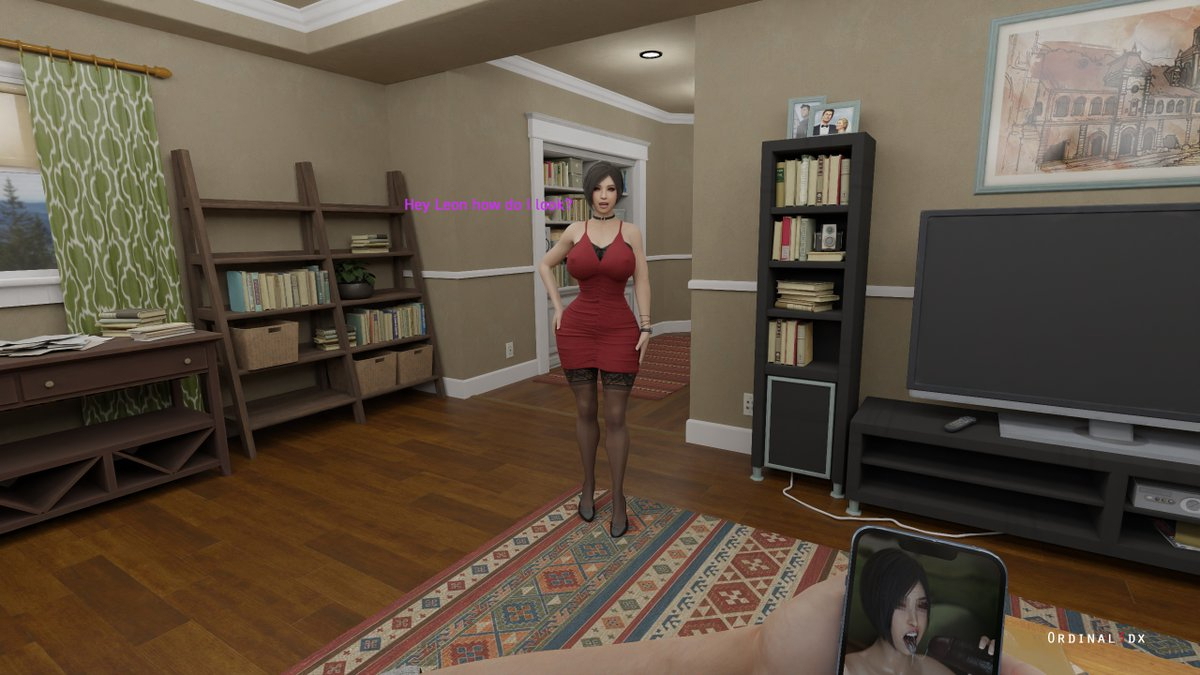 Ada Wong NSFW 3D model. Ada Model Male Scene 2