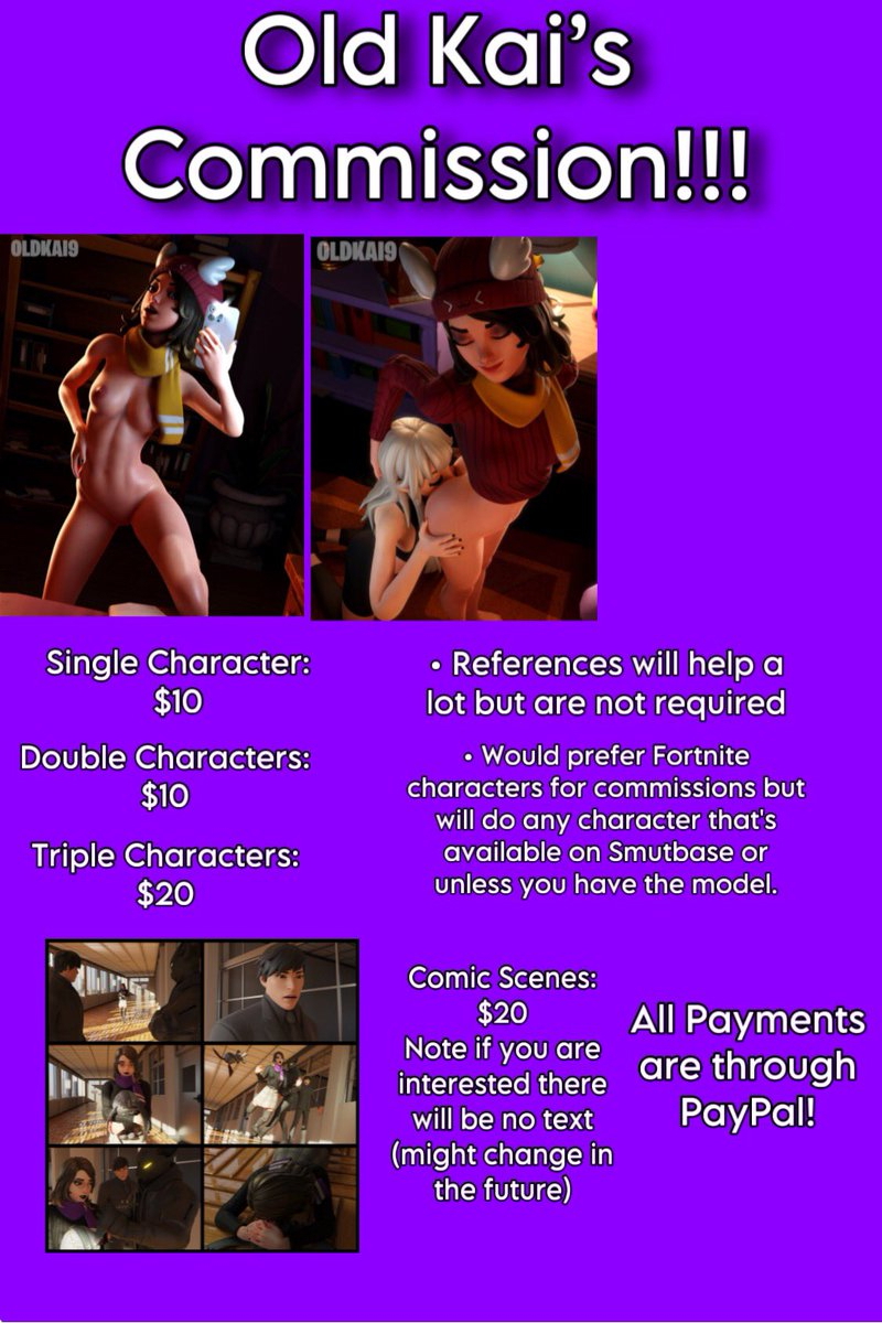 Commission Sheet for Artists Commission Price List Guide  