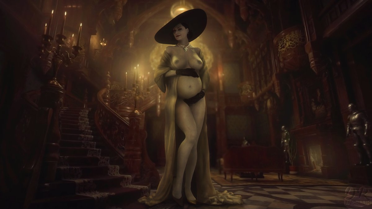 Alcina Dimitrescu Lady in Waiting Who s the mother now Miranda Miranda Lawson  2