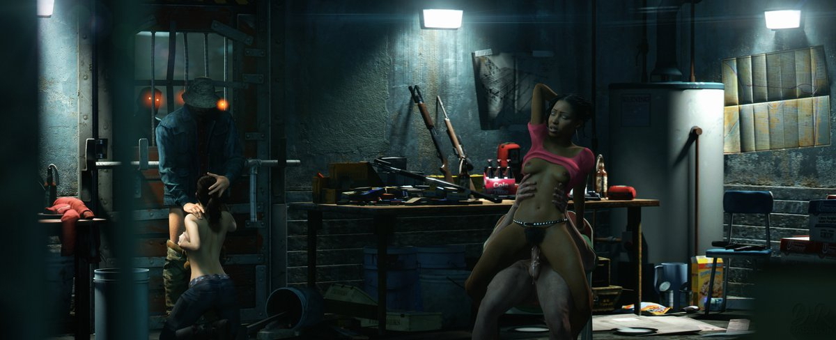 Rochelle and Zoey Safe Sex Left4dead Safe Sex