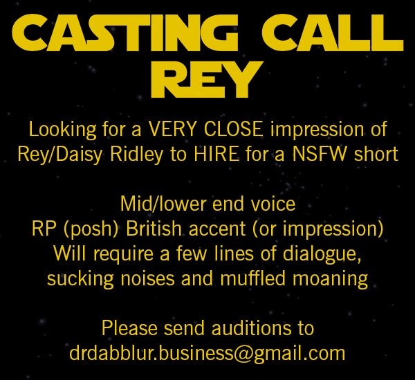 Looking to HIRE a voice actress for my short  Short