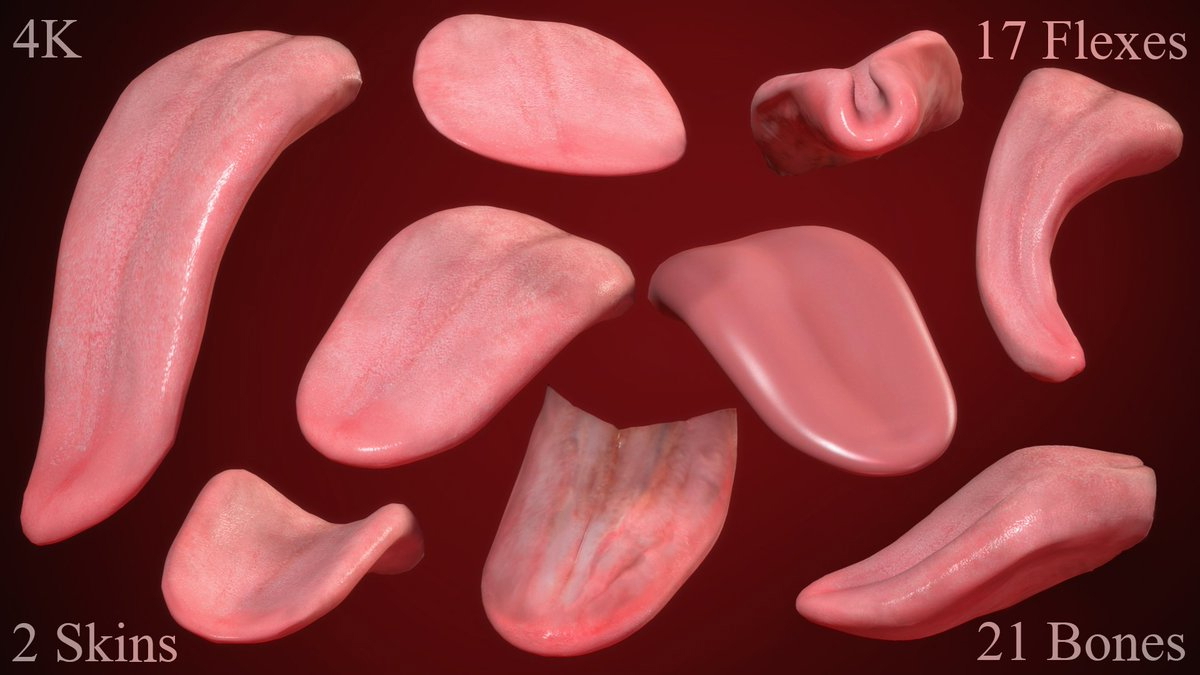 MODEL RELEASE DrDabblurs Ultimate Tongue  Character Tongue 2