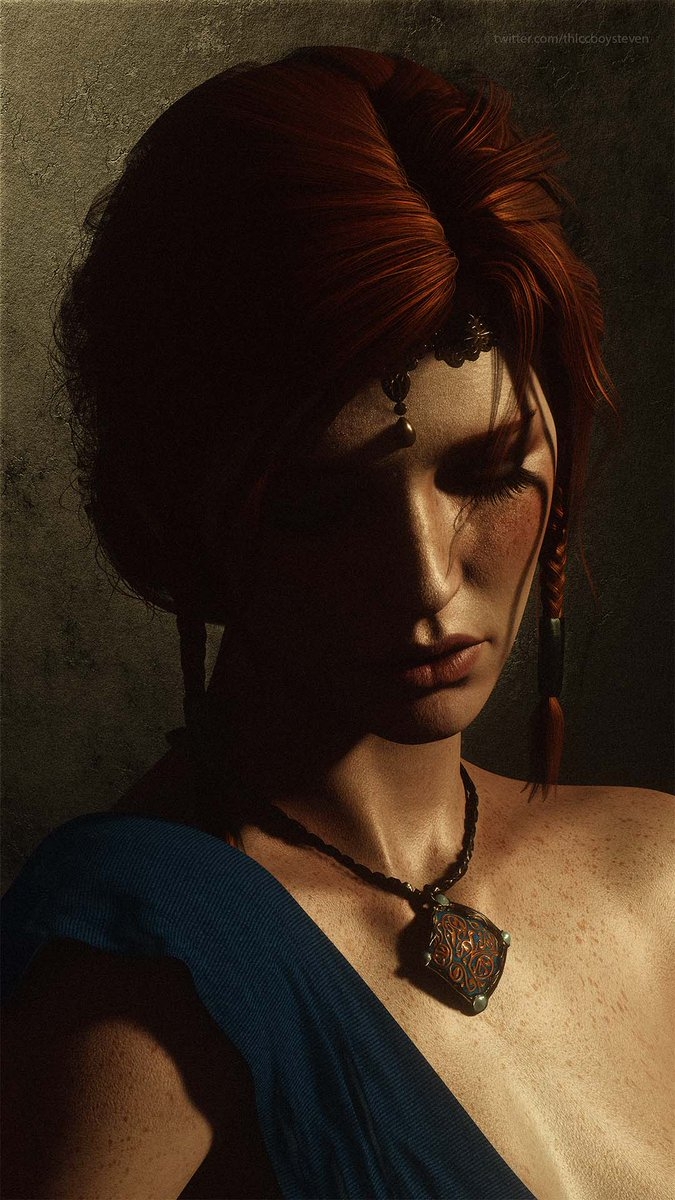 When I Feel Burnt Out I Do Portraits with Triss It Usually Works to Get Me Back on Track Triss 
