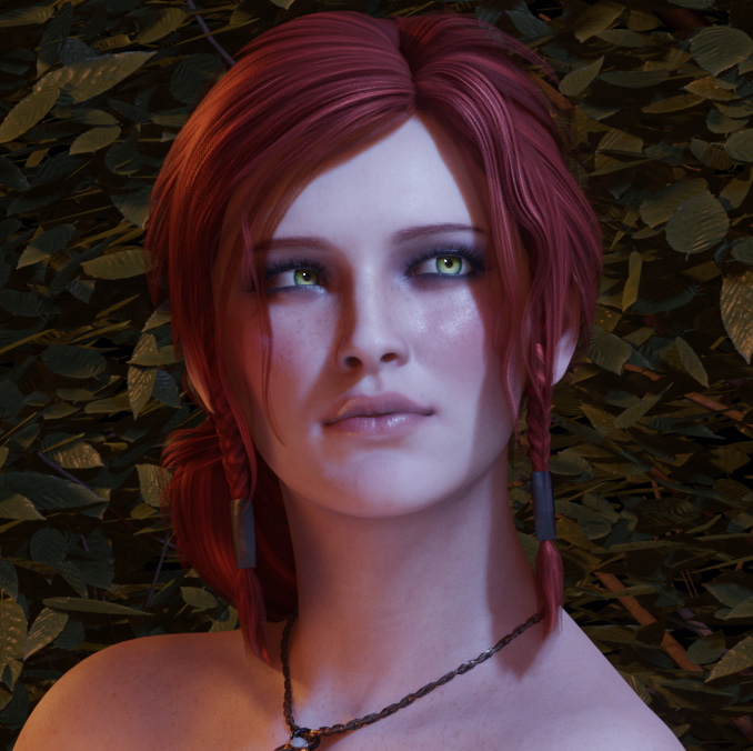 Triss is cute  Cute