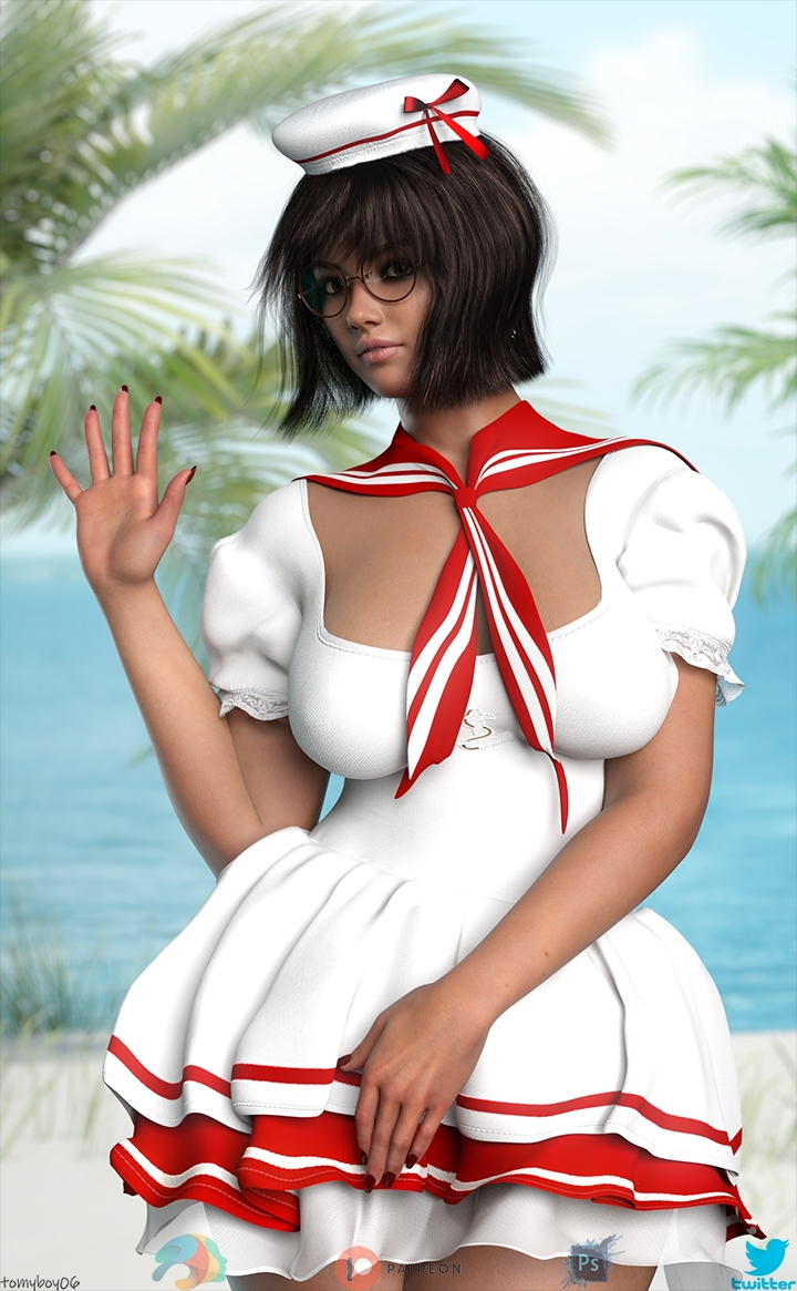 tomySTYLEs Lin - Ahoi  Solo Pinup Sexy 2
