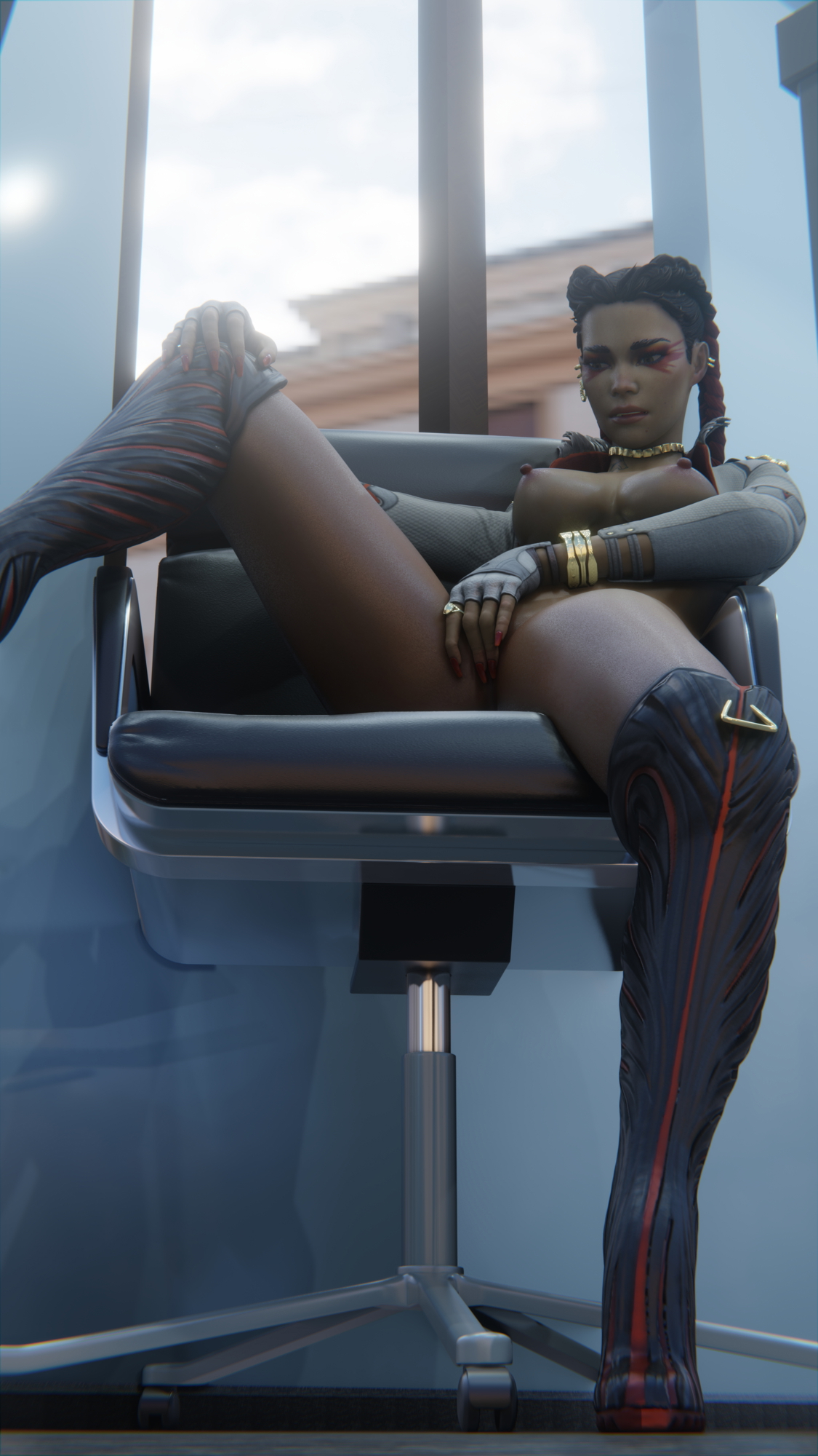 Loba enjoy herself Loba Apex Legends 