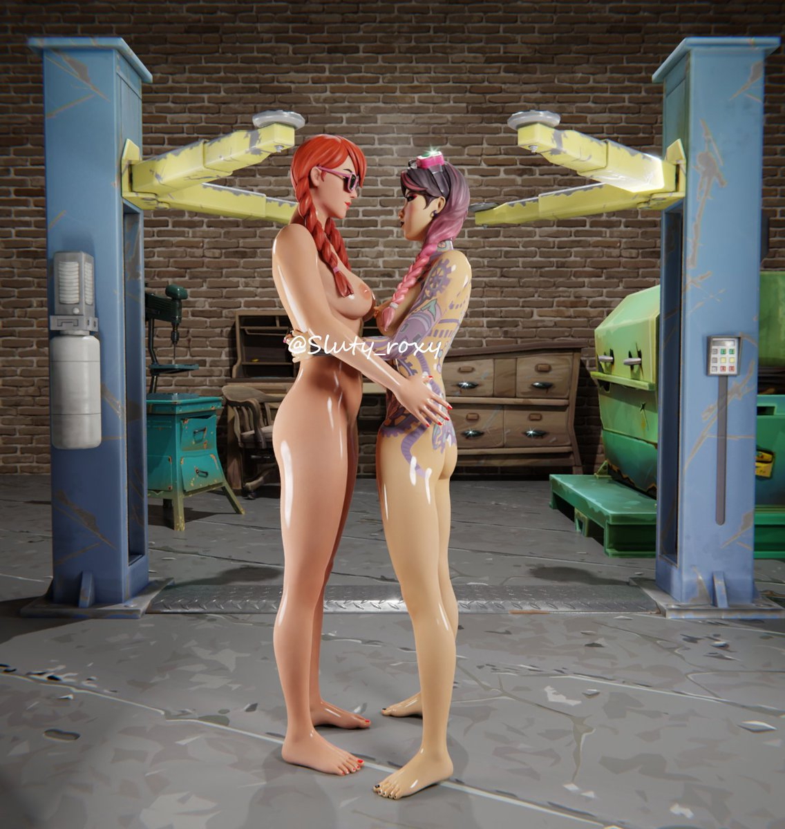 Fable and Jules Summer Love Models by The_Lewdrex  Romance Love Summer