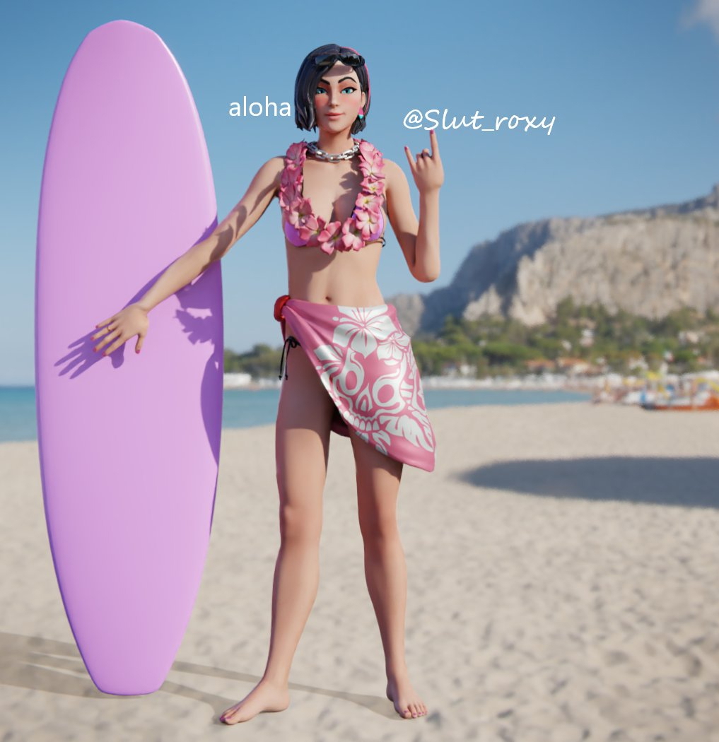 Hawaiian Rox Aloha Model By The Lewdrex  