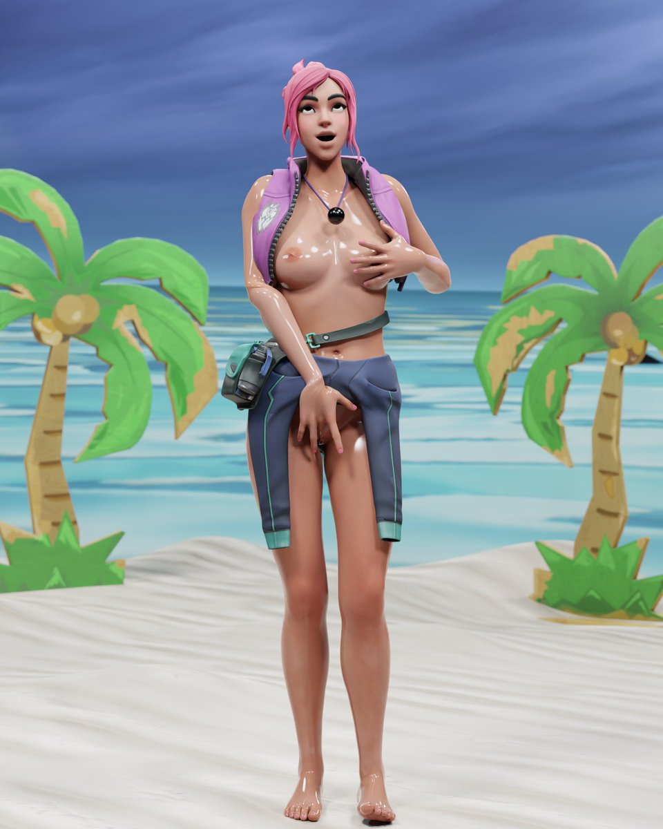 Ocean enjoying her day model made by lewdrex Ocean Model