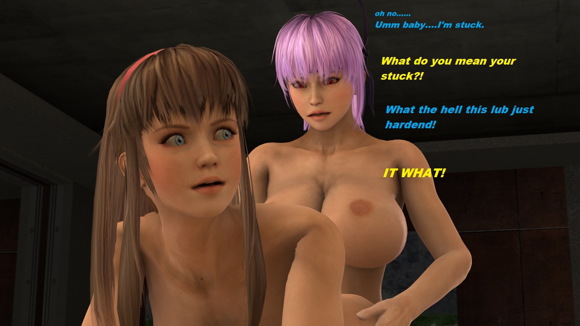 Glue Joke Doa Futa Sex Doggie Style Comic 4
