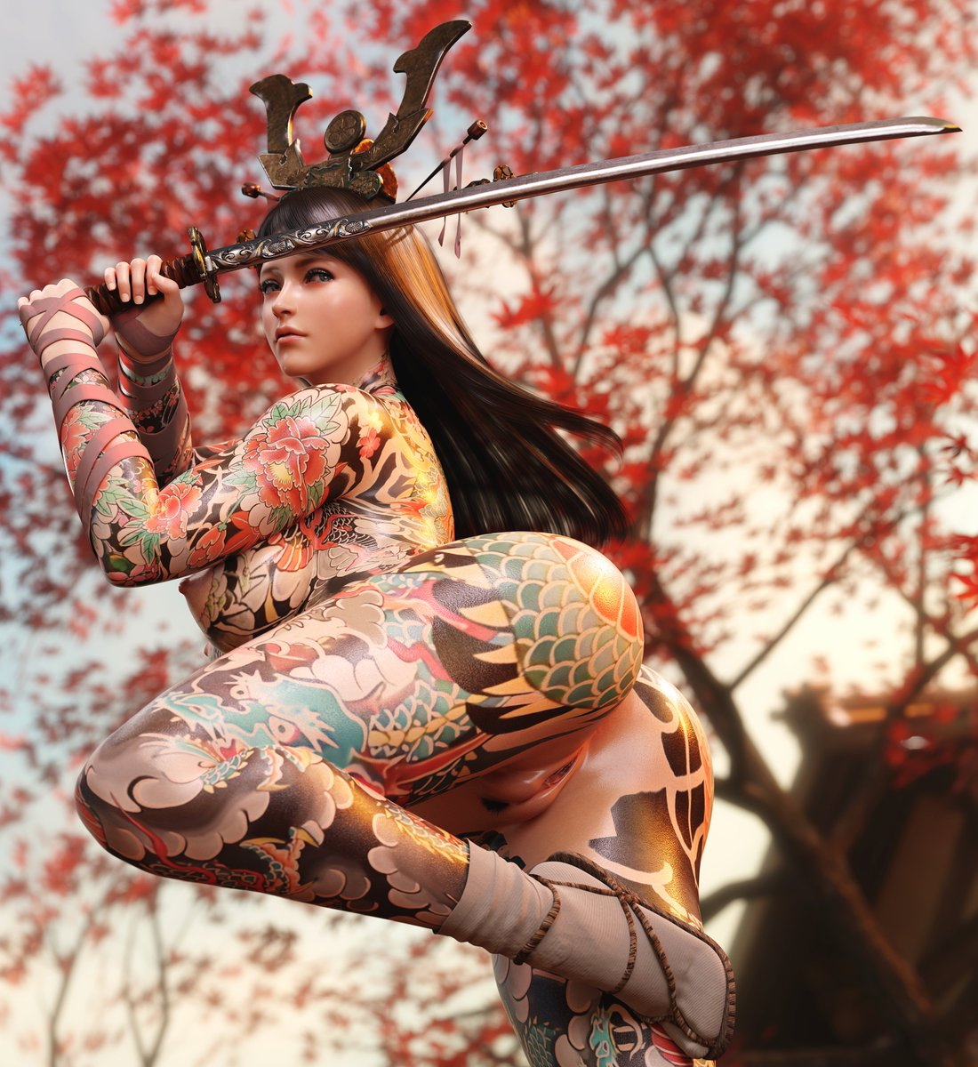 Kiku SkyArsenic  Flower Art