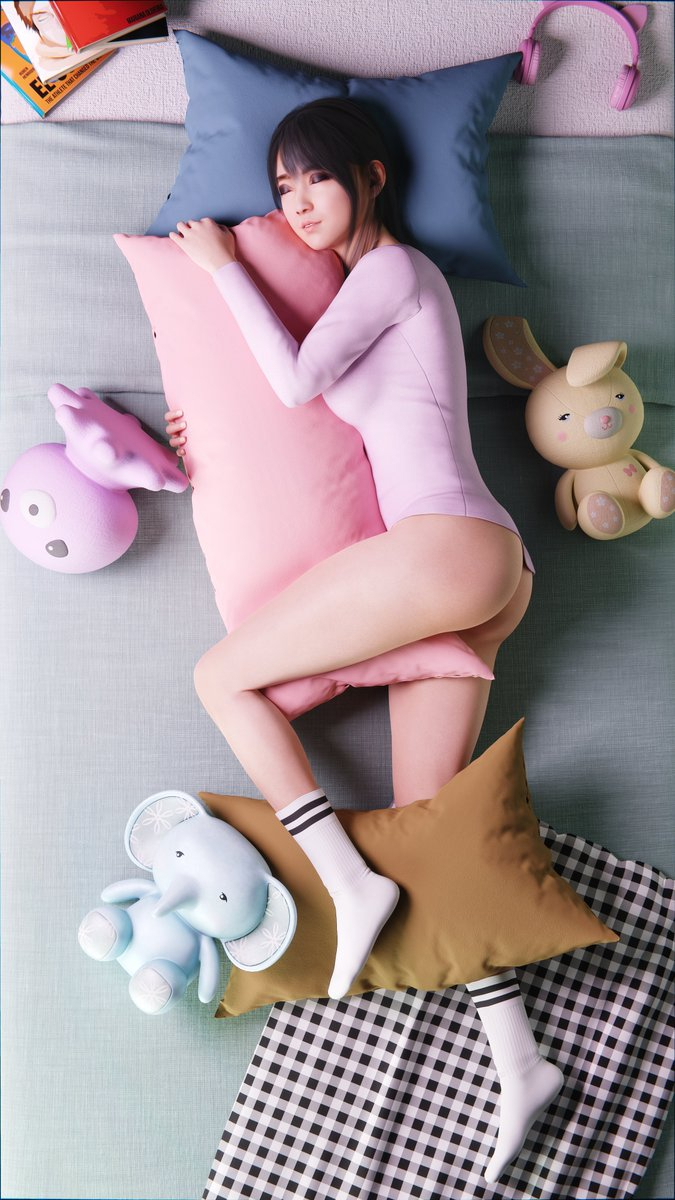 Sweet Dreams Skyarsenic Pixiv 3DCG 3DX DAZ3D Blender render - Made of This  Sky Render