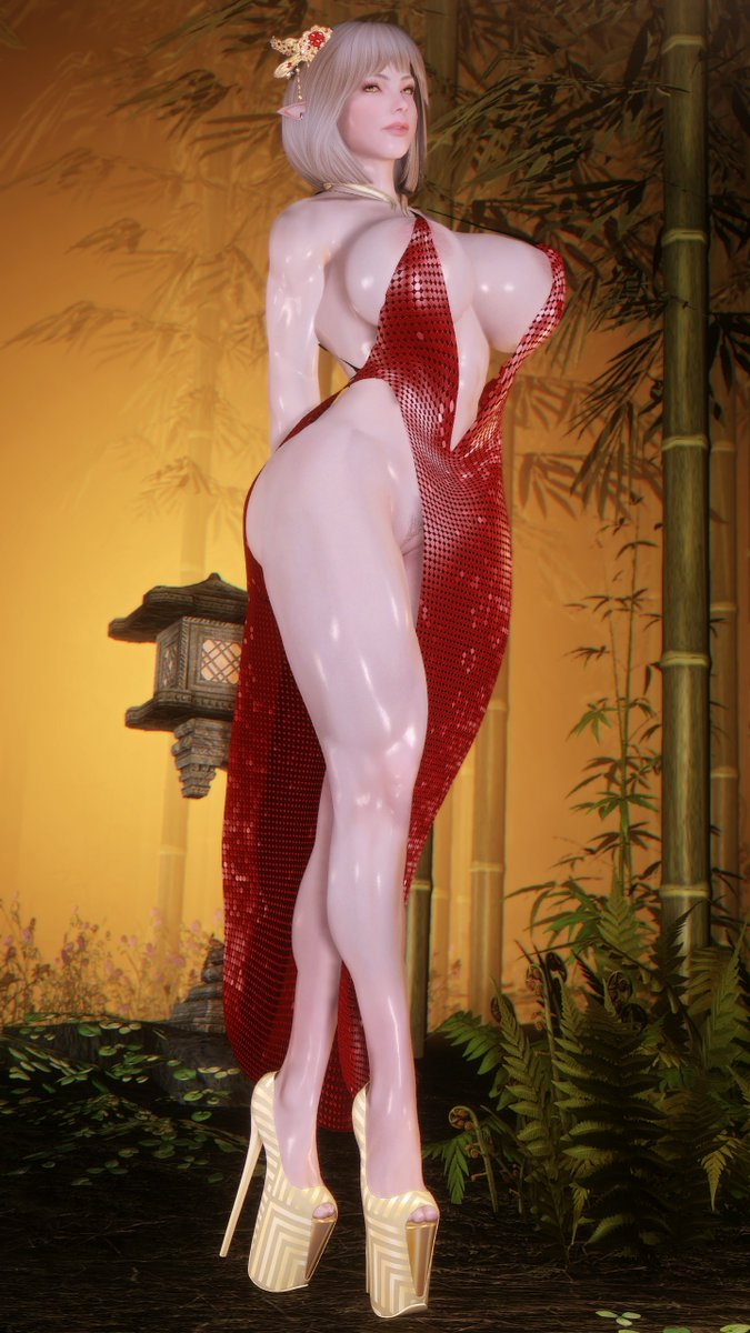 Daphne Dress Skyarsenic pixiv Skyarsenic Sketch Design Tribute Theme Dress Try Inspiration Skyrim Art DaphneDress Artwork Charactergirls Skyrim Nsfw 3
